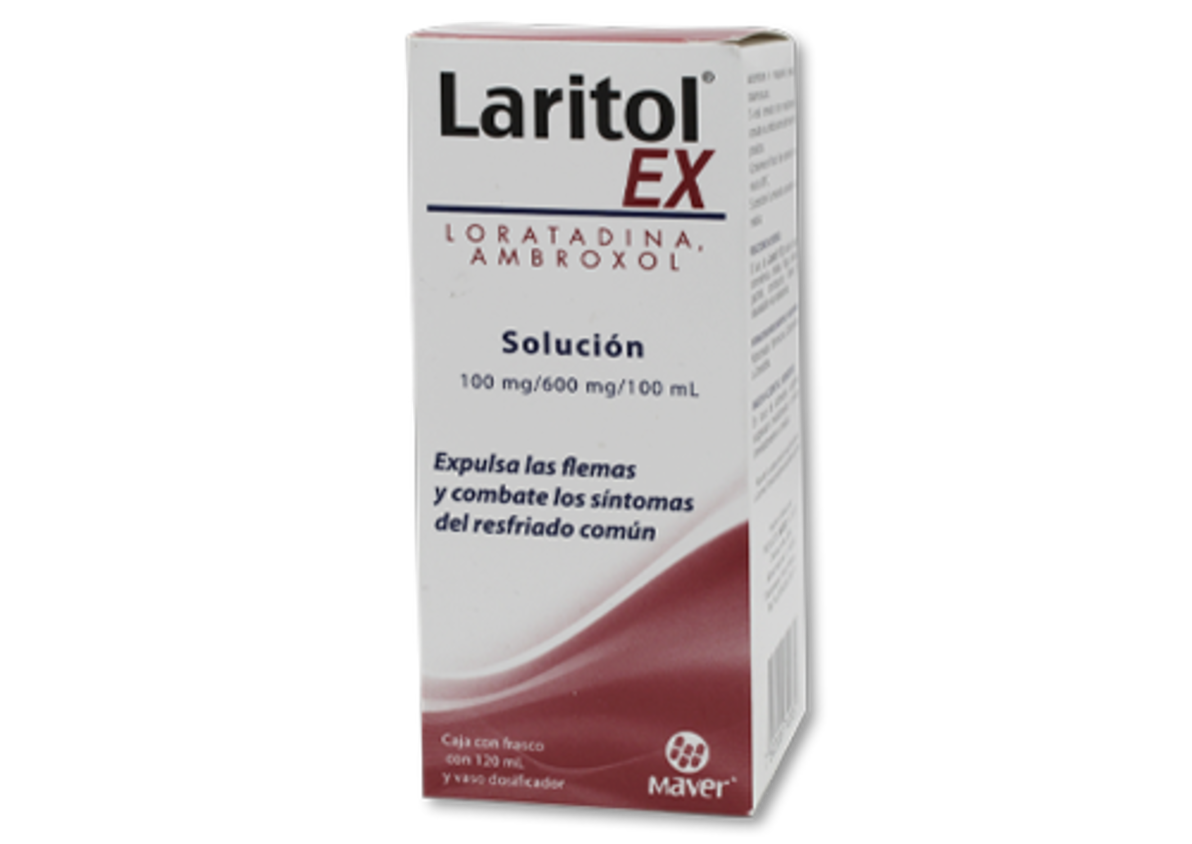 Laritol Ex 100/600 Mg Solución Oral Con 120 Ml
