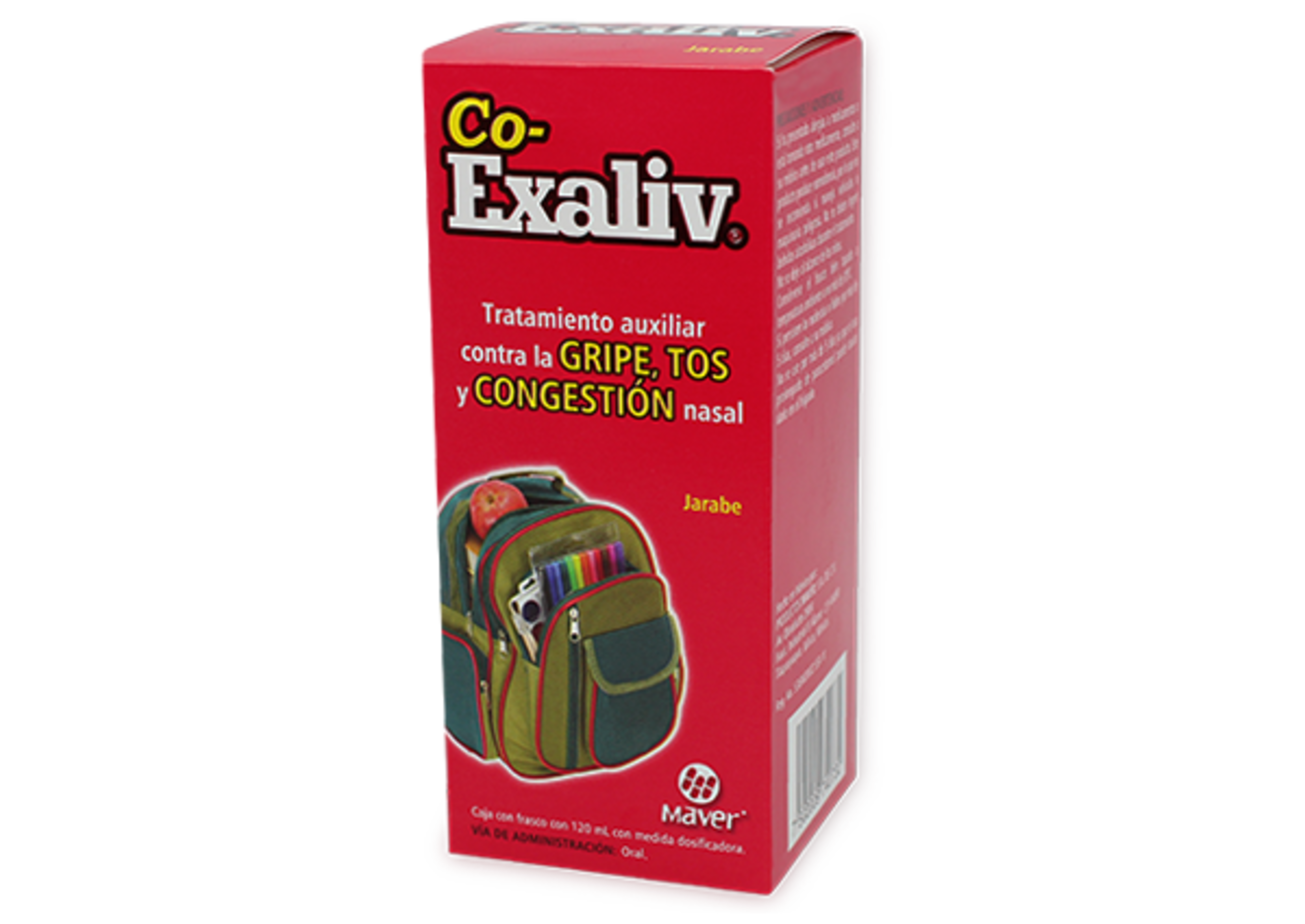 Co-Exaliv 0.10/0.02/2/2.5 G Jarabe Con 120 Ml