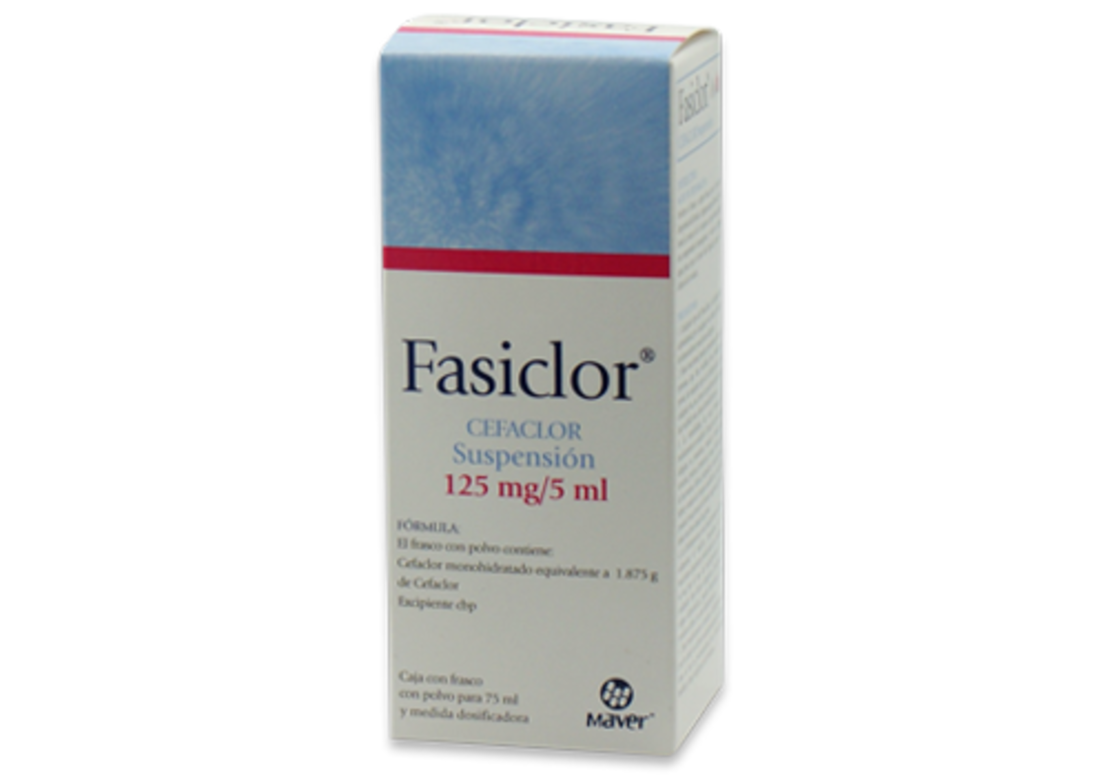 Fasiclor Cefaclor 125 Mg Suspensión Con 75 Ml