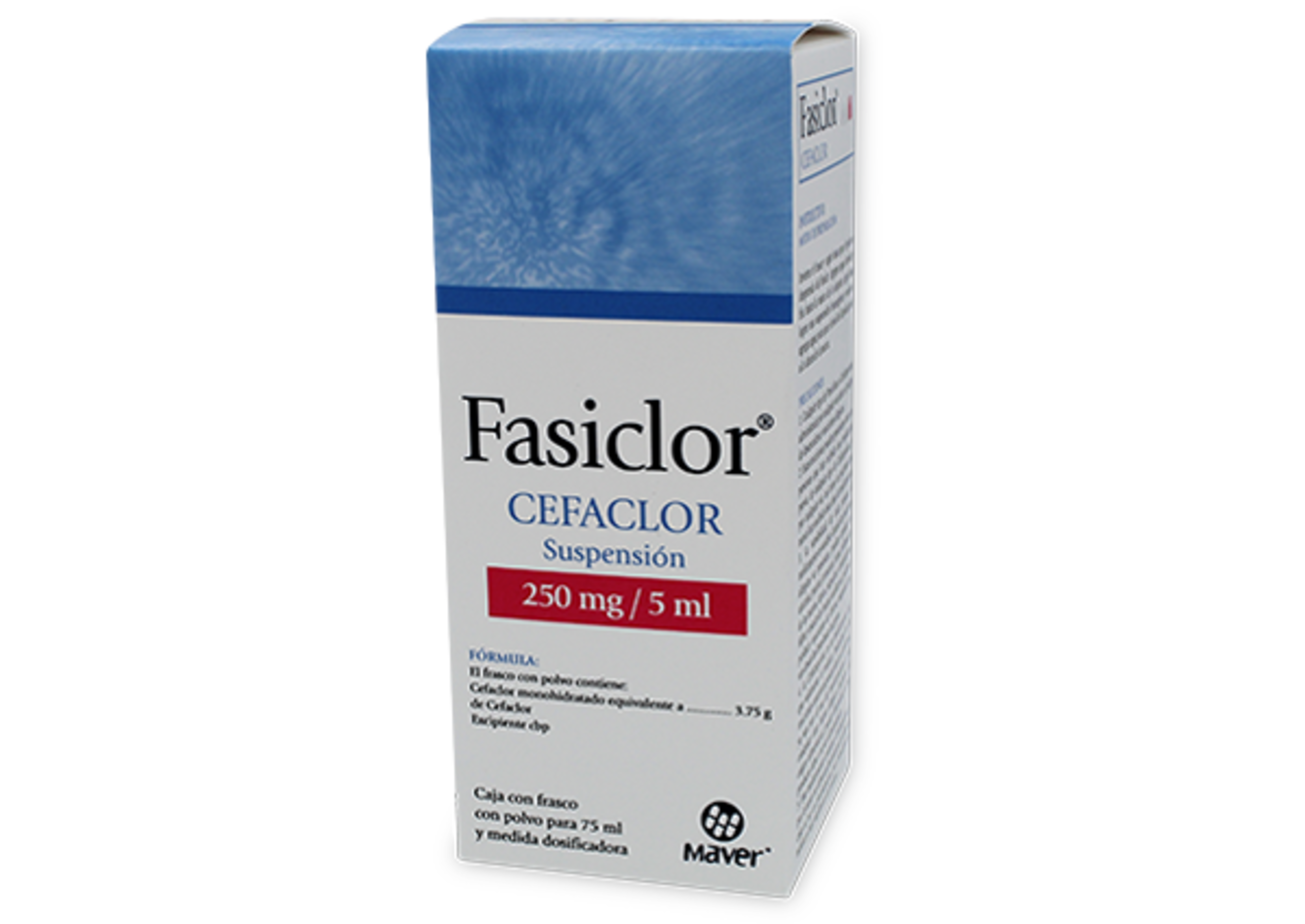 Fasiclor Cefaclor 250 Mg Suspensión Polvo Para 75 Ml