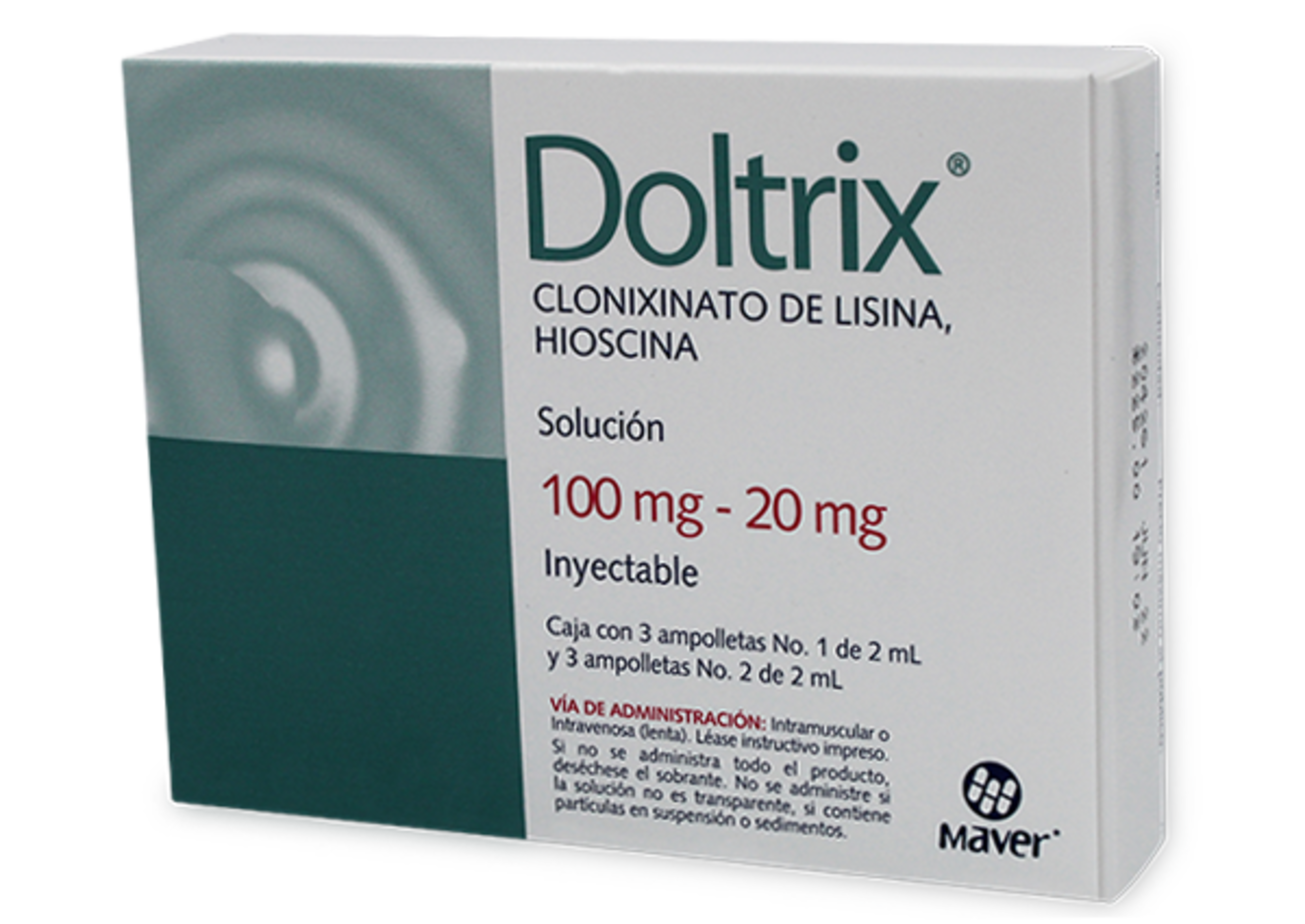 Doltrix 100/20 Mg Con 3 Ampolletas Solución Inyectable