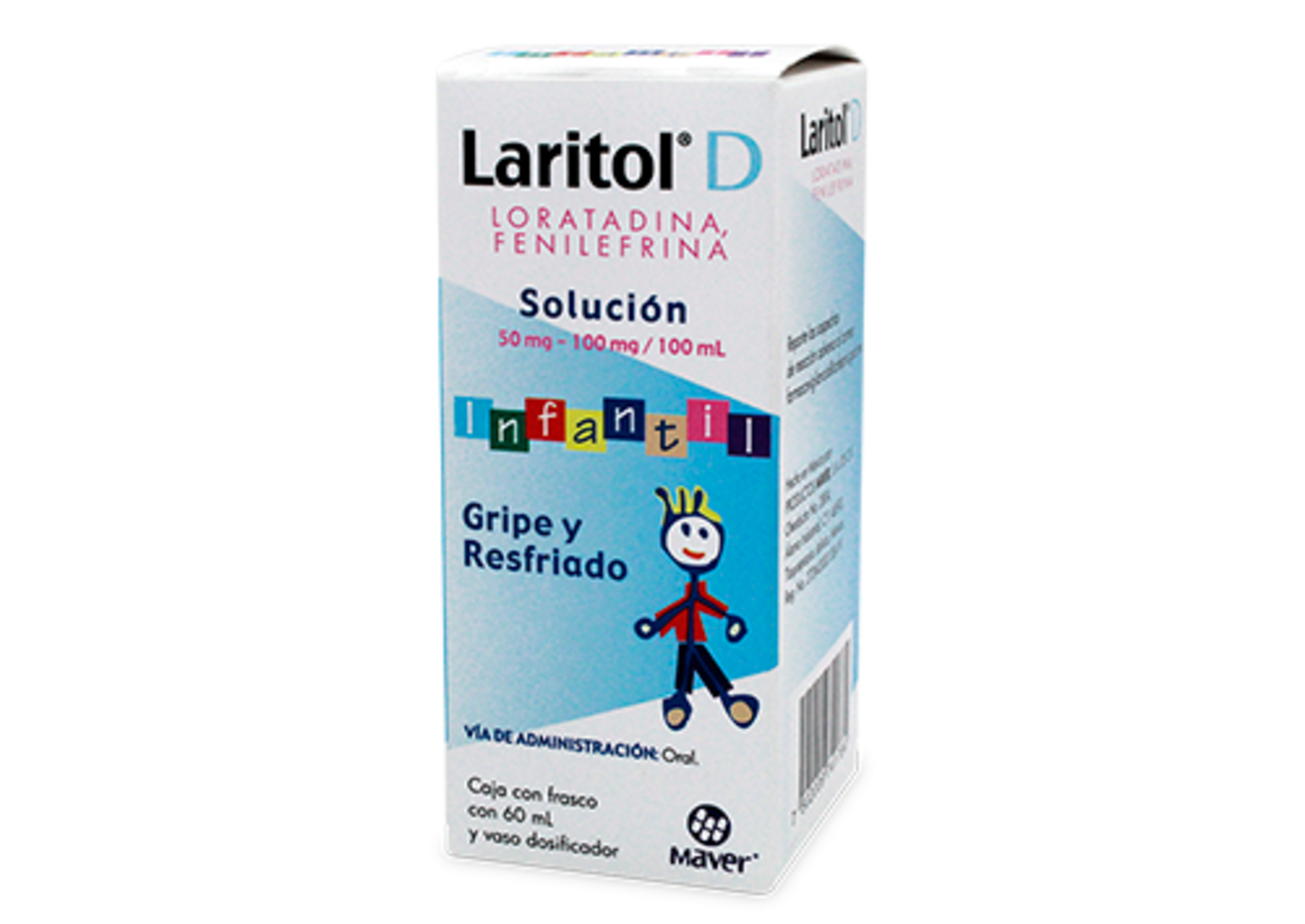 Laritol D 50/100 Mg Con 60 Ml De Jarabe