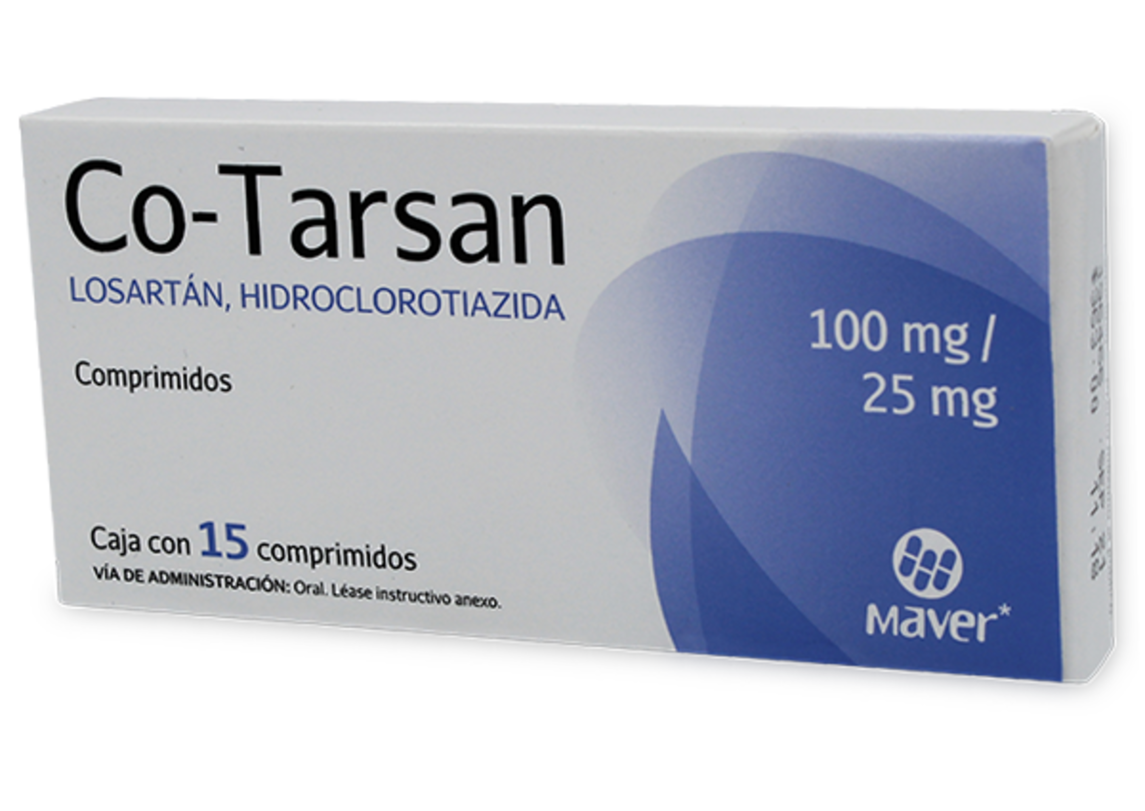 Co-Tarsan 100/25 Mg Con 15 Comprimidos