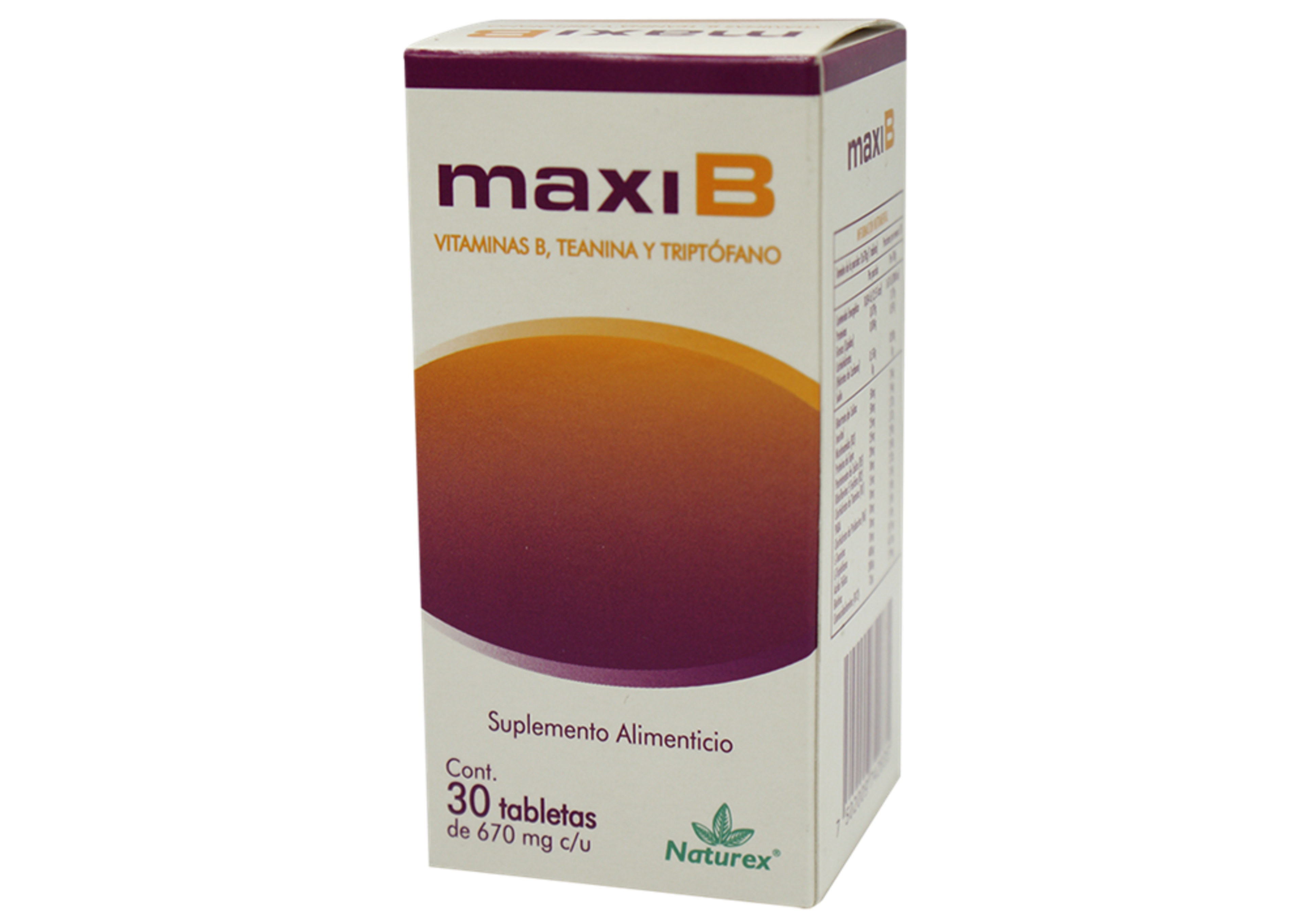 Maxib con 30 Tabletas