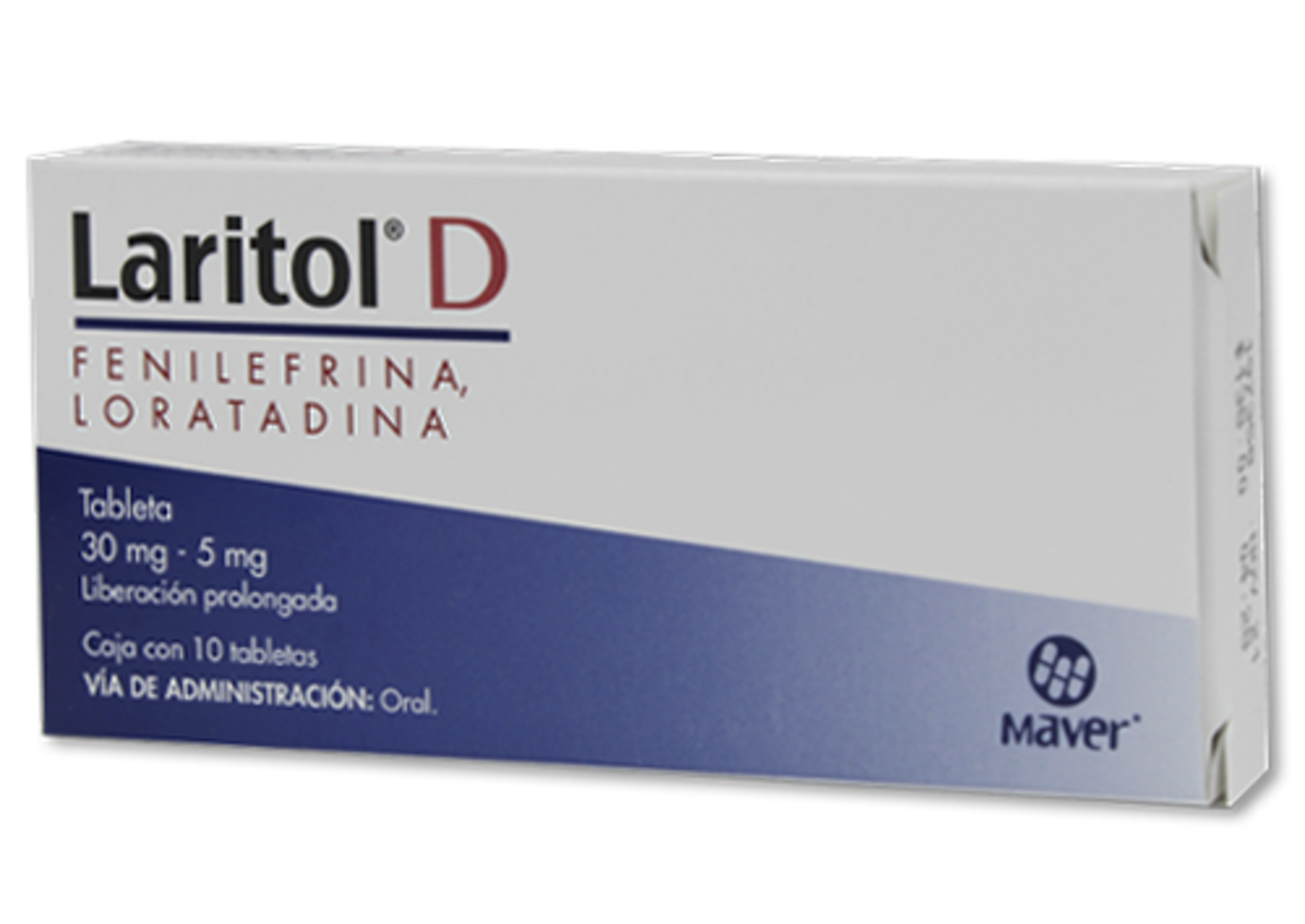 Laritol D 30/5 Mg Con 10 Tabletas