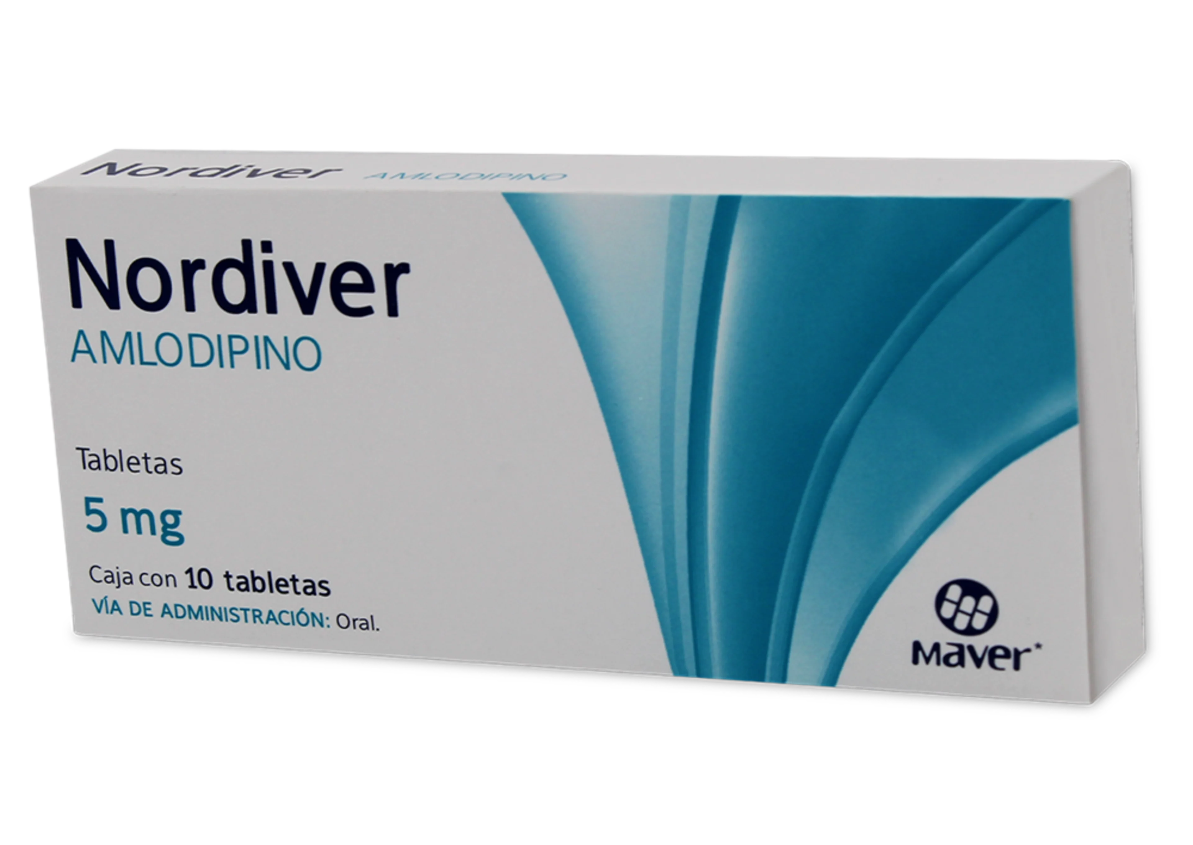 Nordiver 5 Mg Con 10 Tabletas