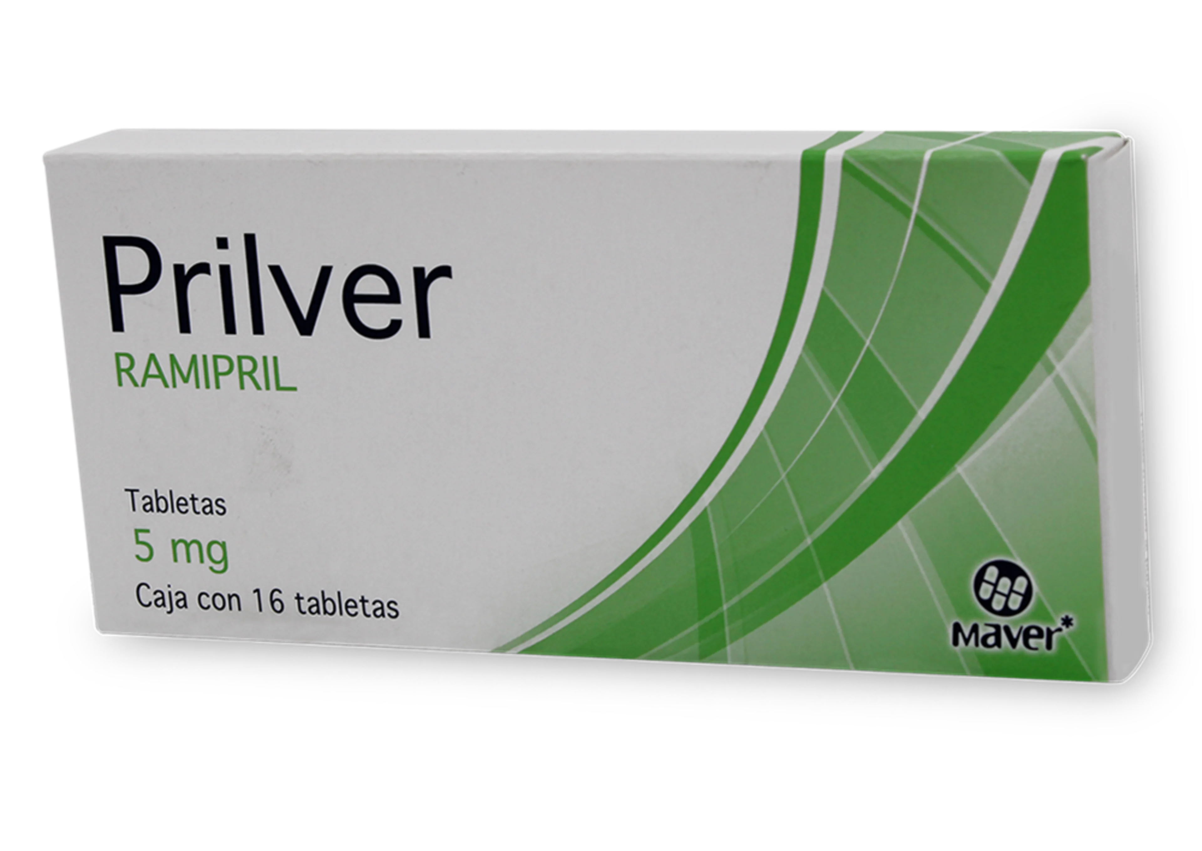 Prilver 5 Mg Con 16 Tabletas