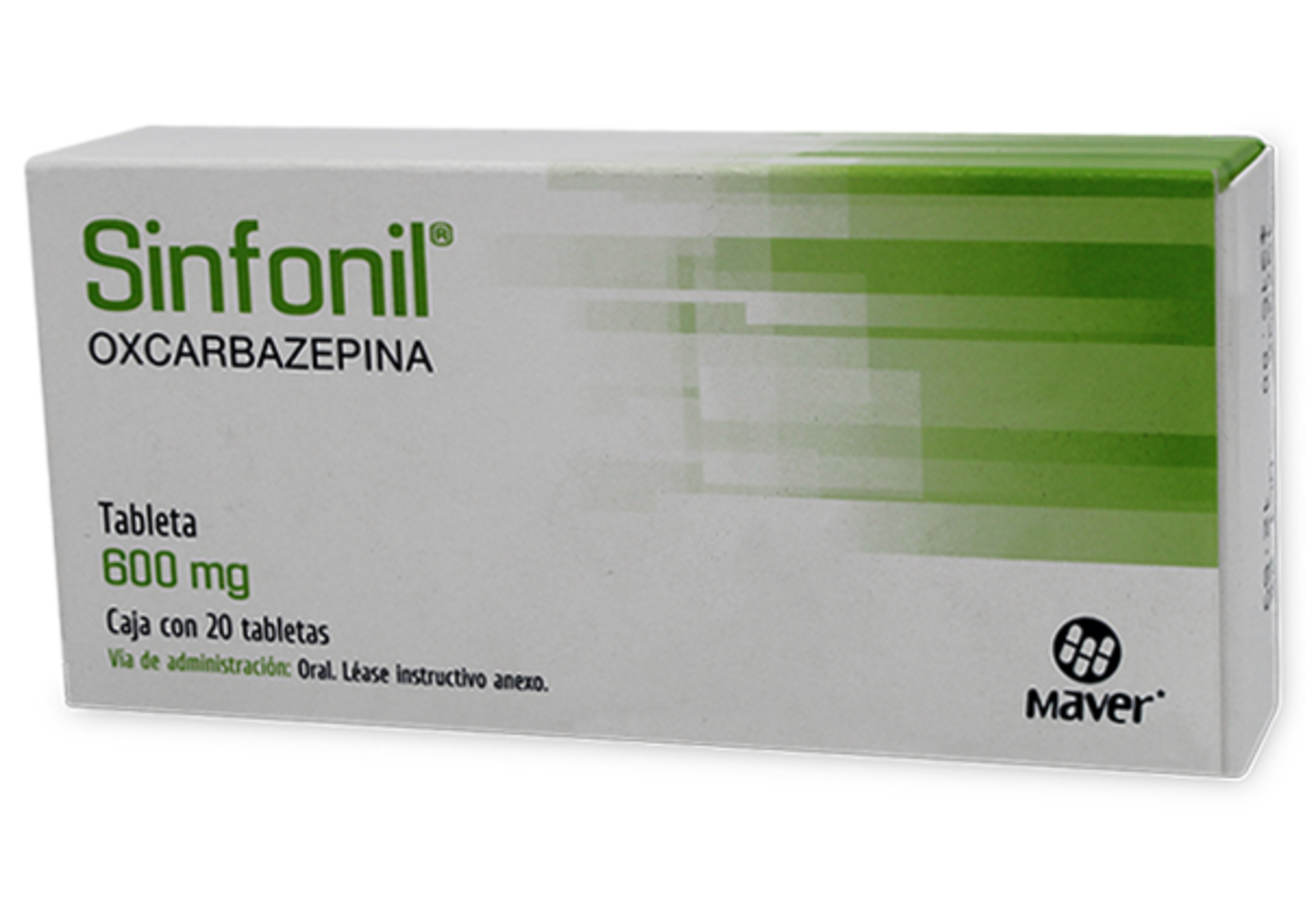Sinfonil 600 Mg Con 20 Tabletas