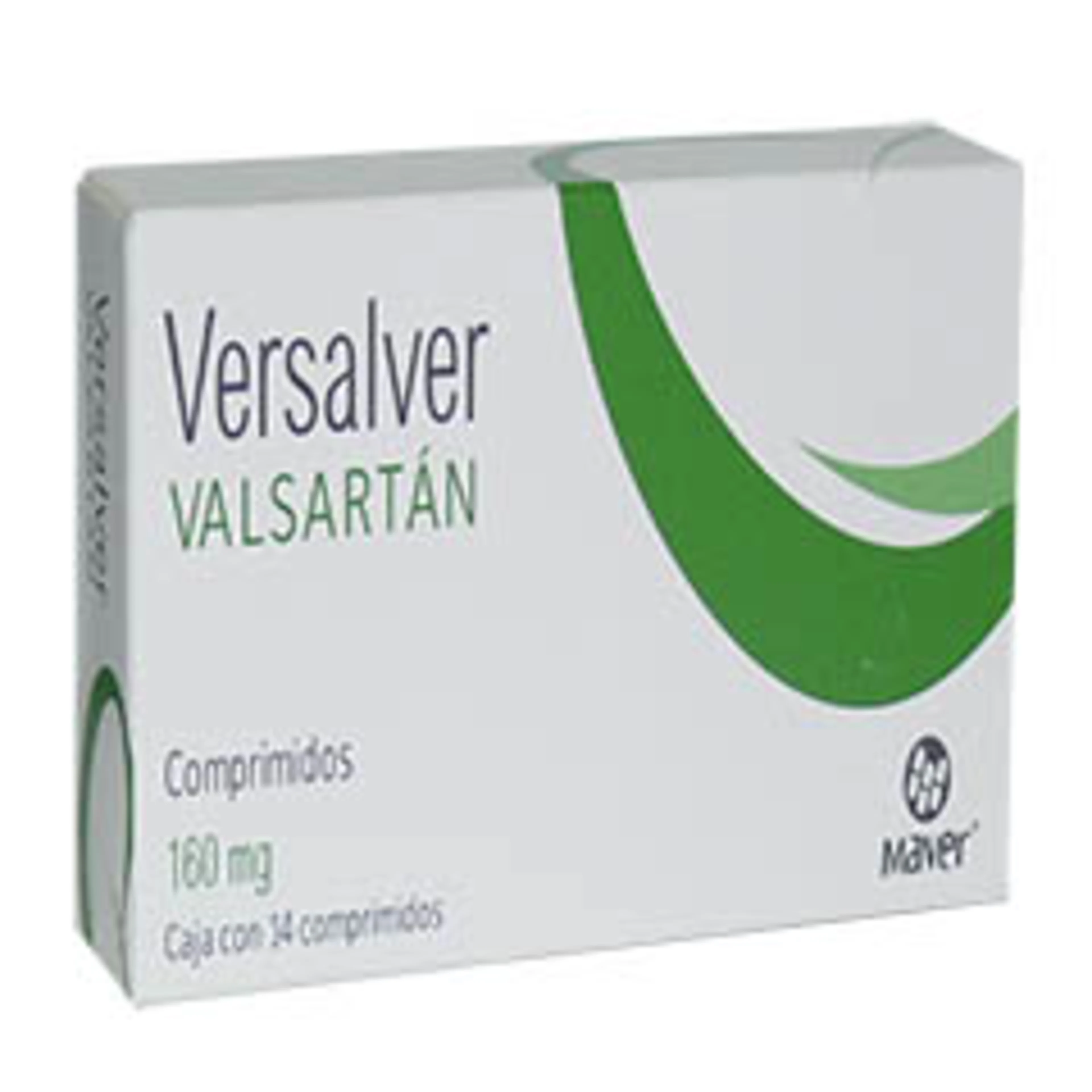 Versalver 160 Mg Con 14 Comprimidos