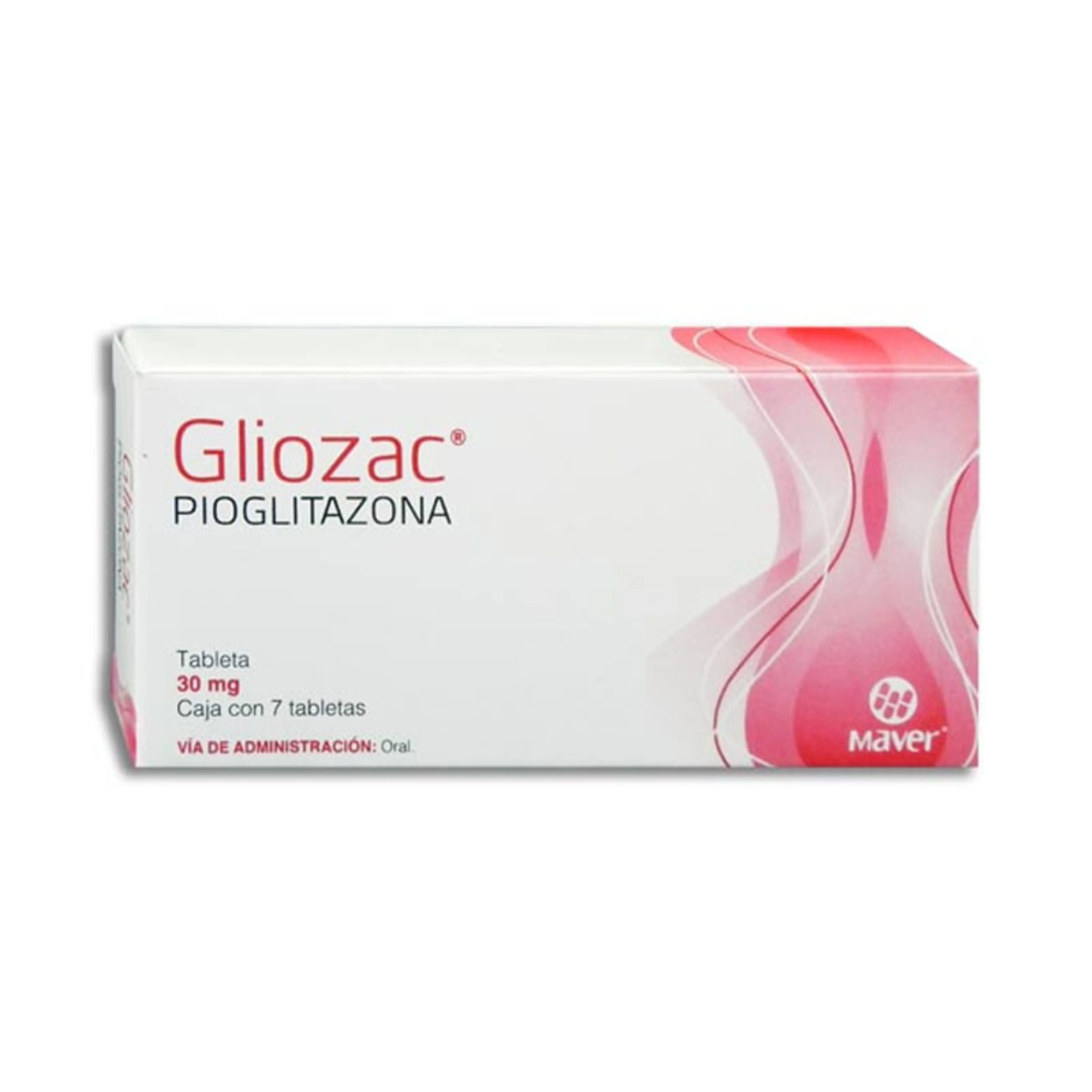 Gliozac 30 Mg Con 7 Tabletas