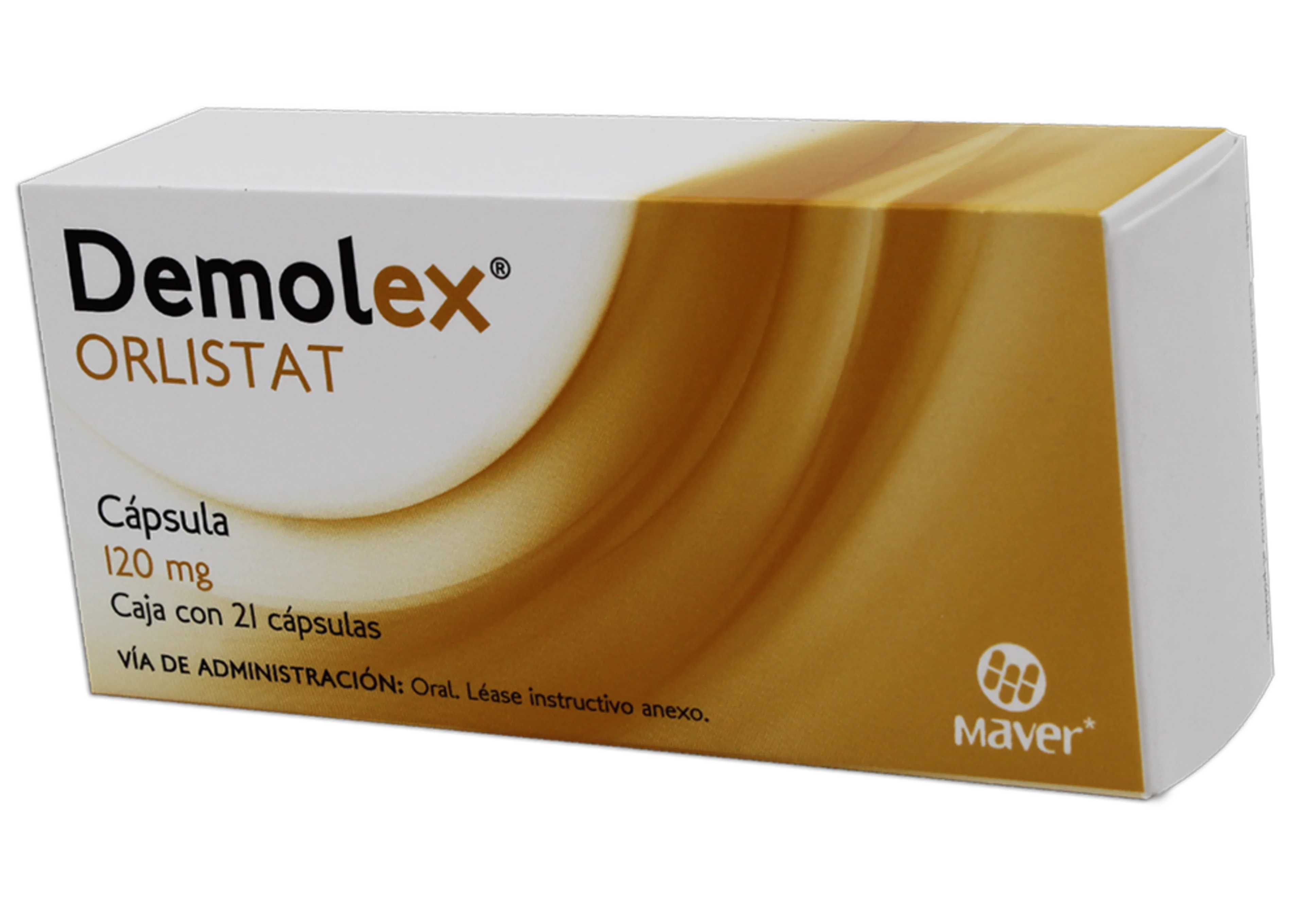 Demolex 120 Mg Con 21 Cápsulas