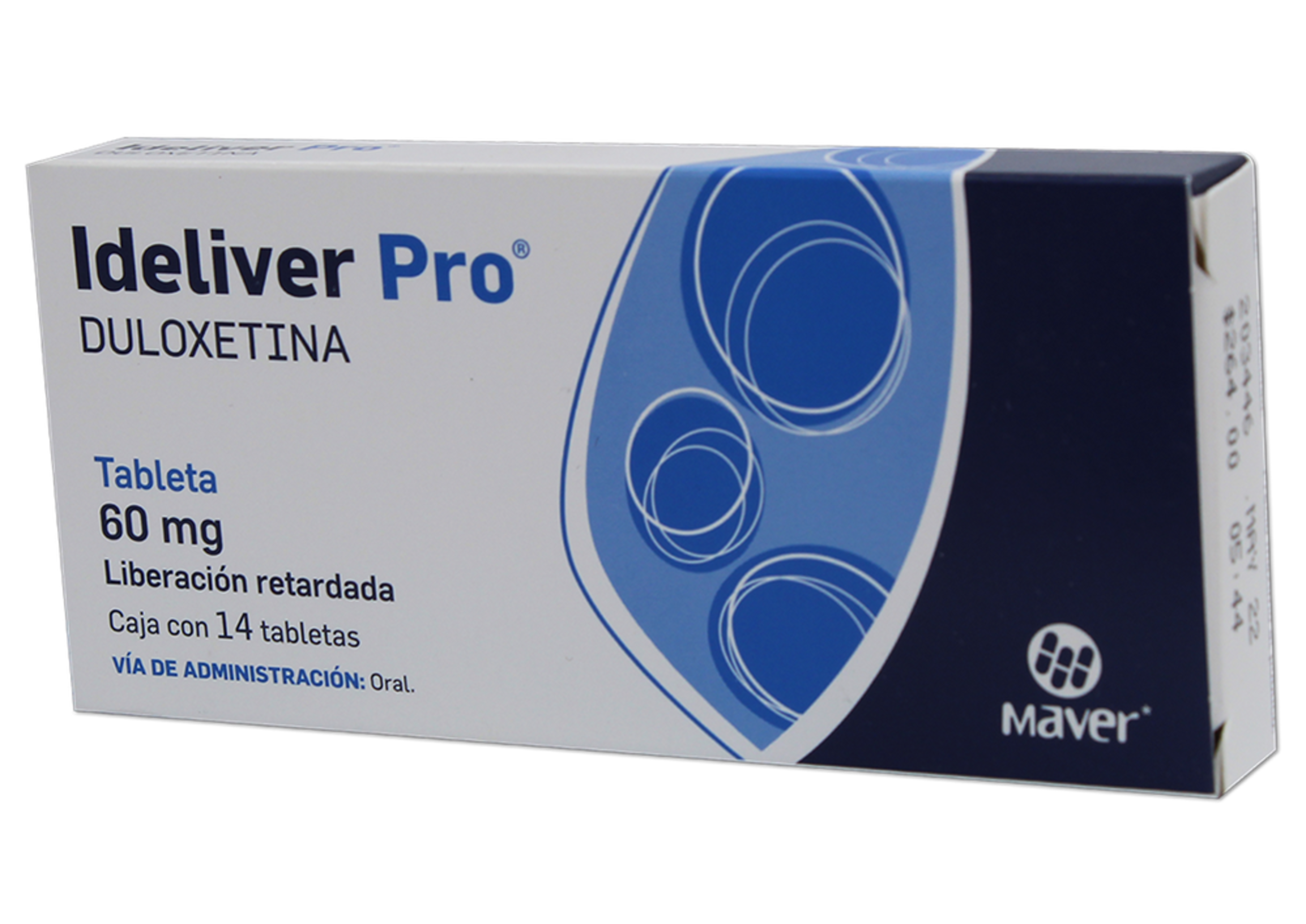 Ideliver Pro 60 Mg Con 14 Tabletas