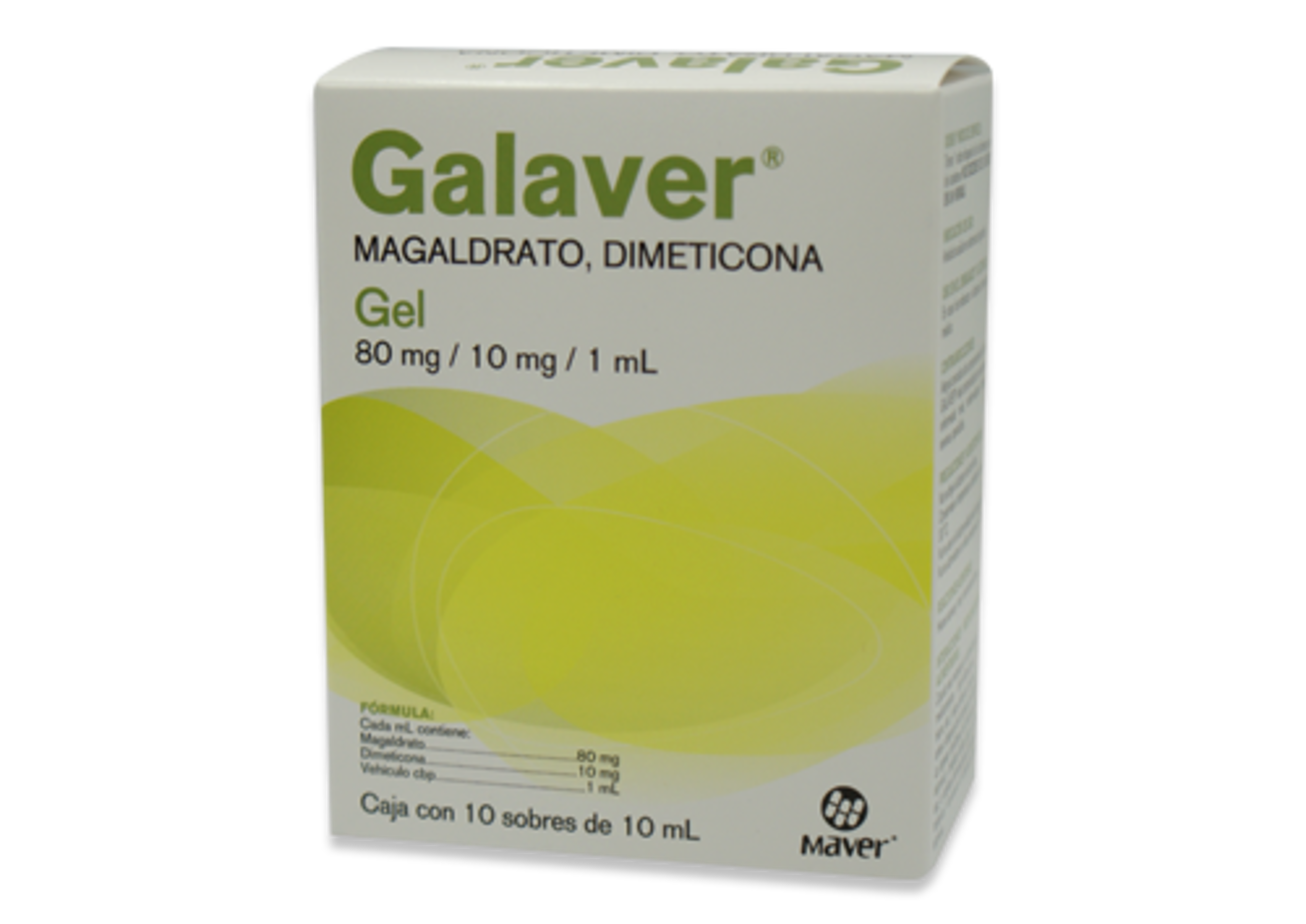 Galaver 80/10 Mg Con 10 Sobres