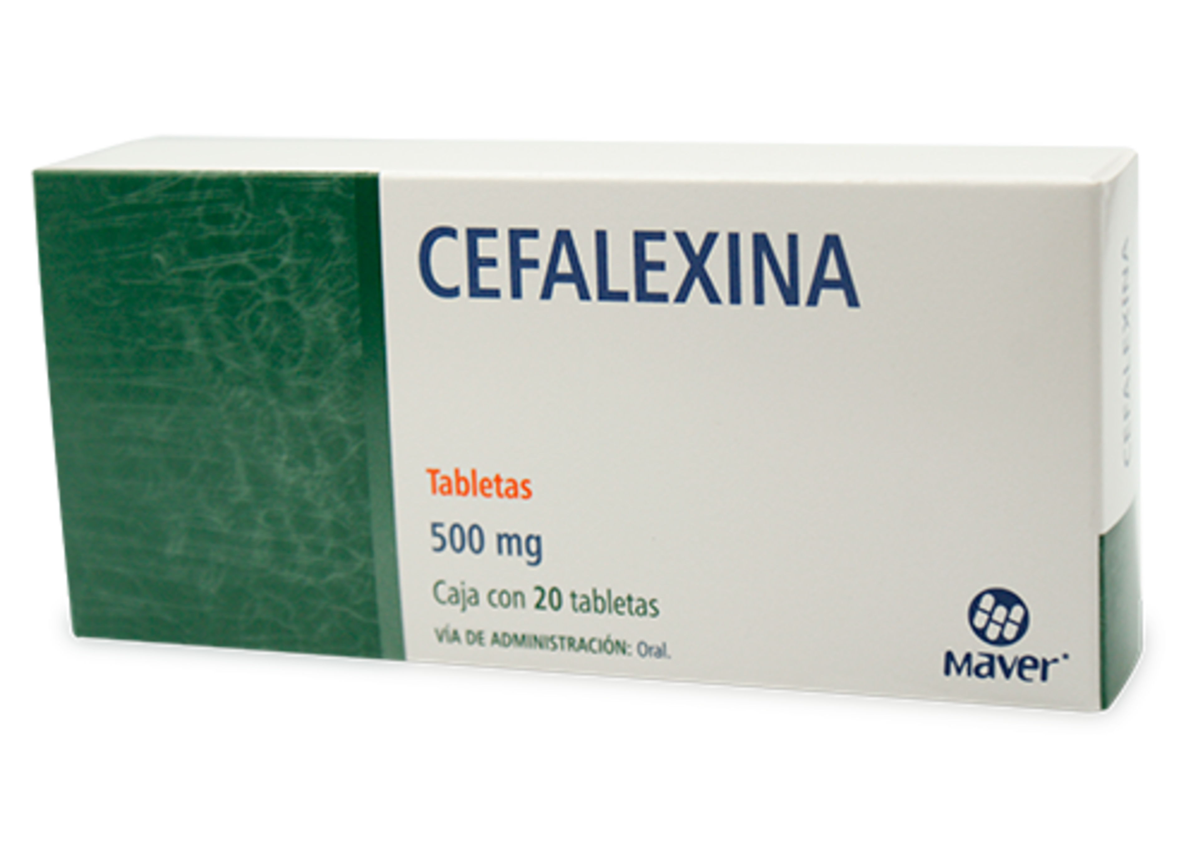 Cefalexina Cefalexina 500 Mg Con 20 Tabletas