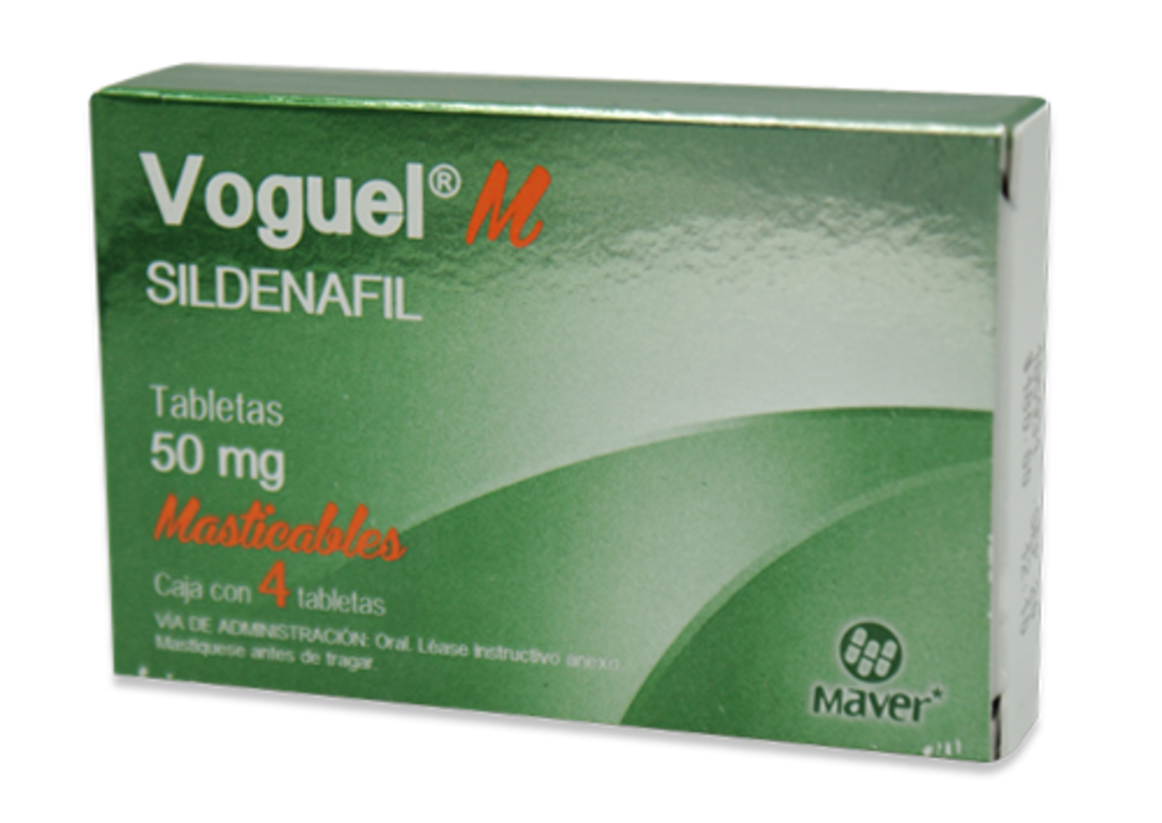 Voguel M 50 Mg Con 4 Tabletas Masticables