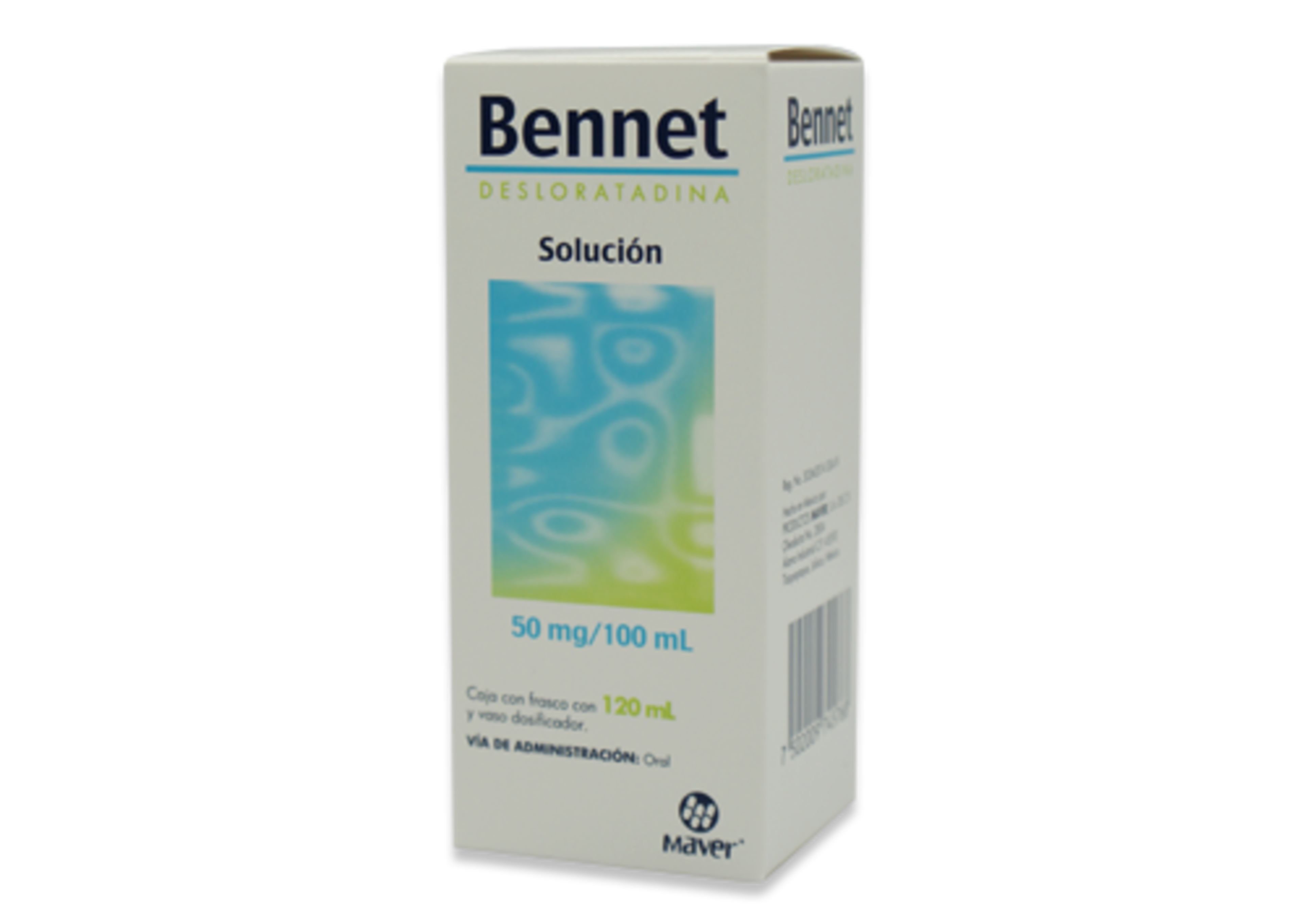 Bennet 50 Mg Solución Con 120 Ml