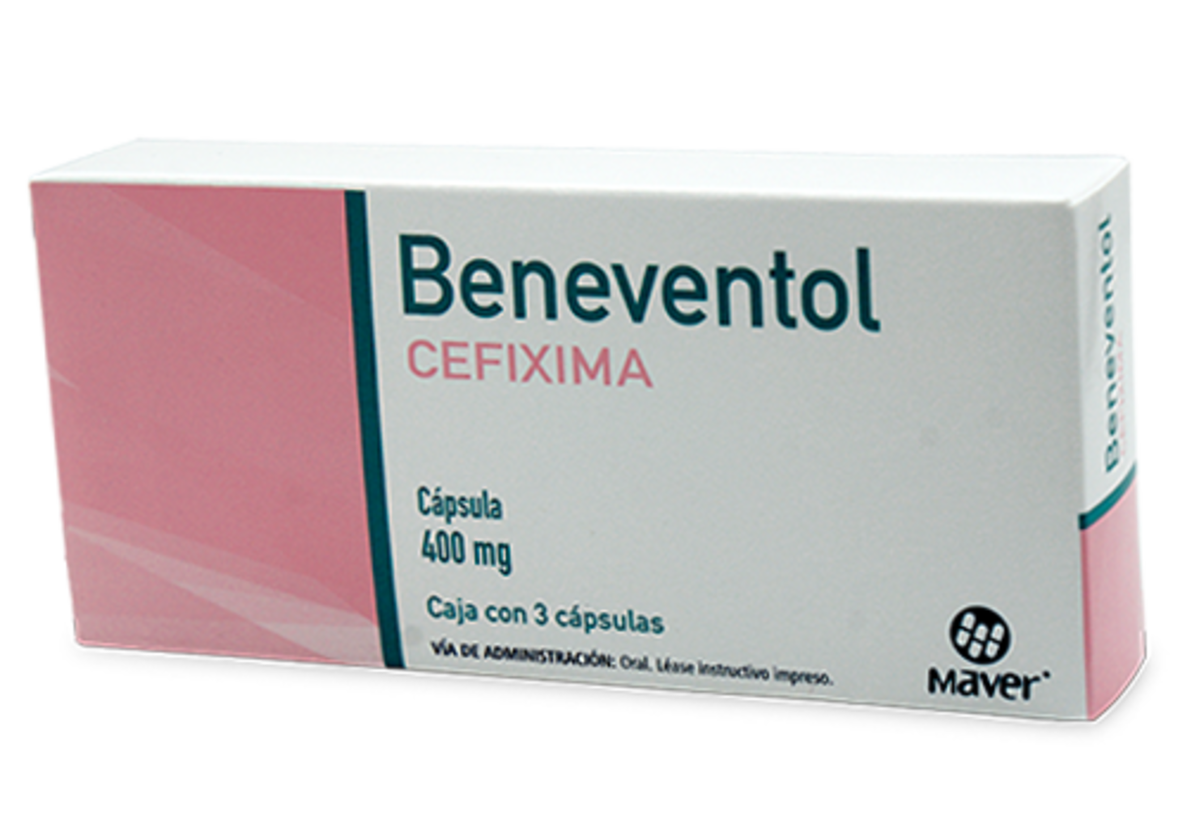 Beneventol Cefixima 400 Mg Con 3 Cápsulas
