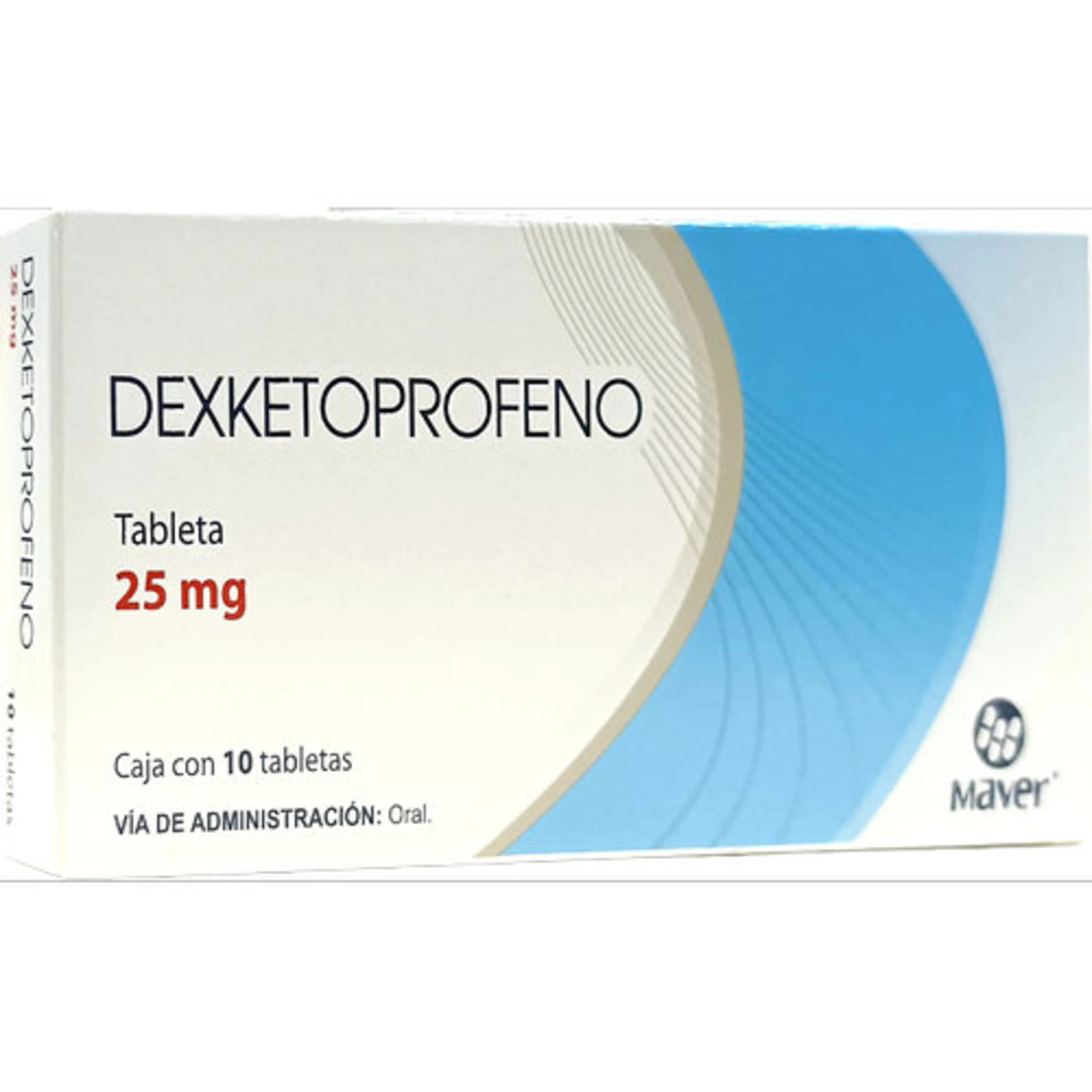 Dexketoprofeno 25 Mg Con 10 Tabletas