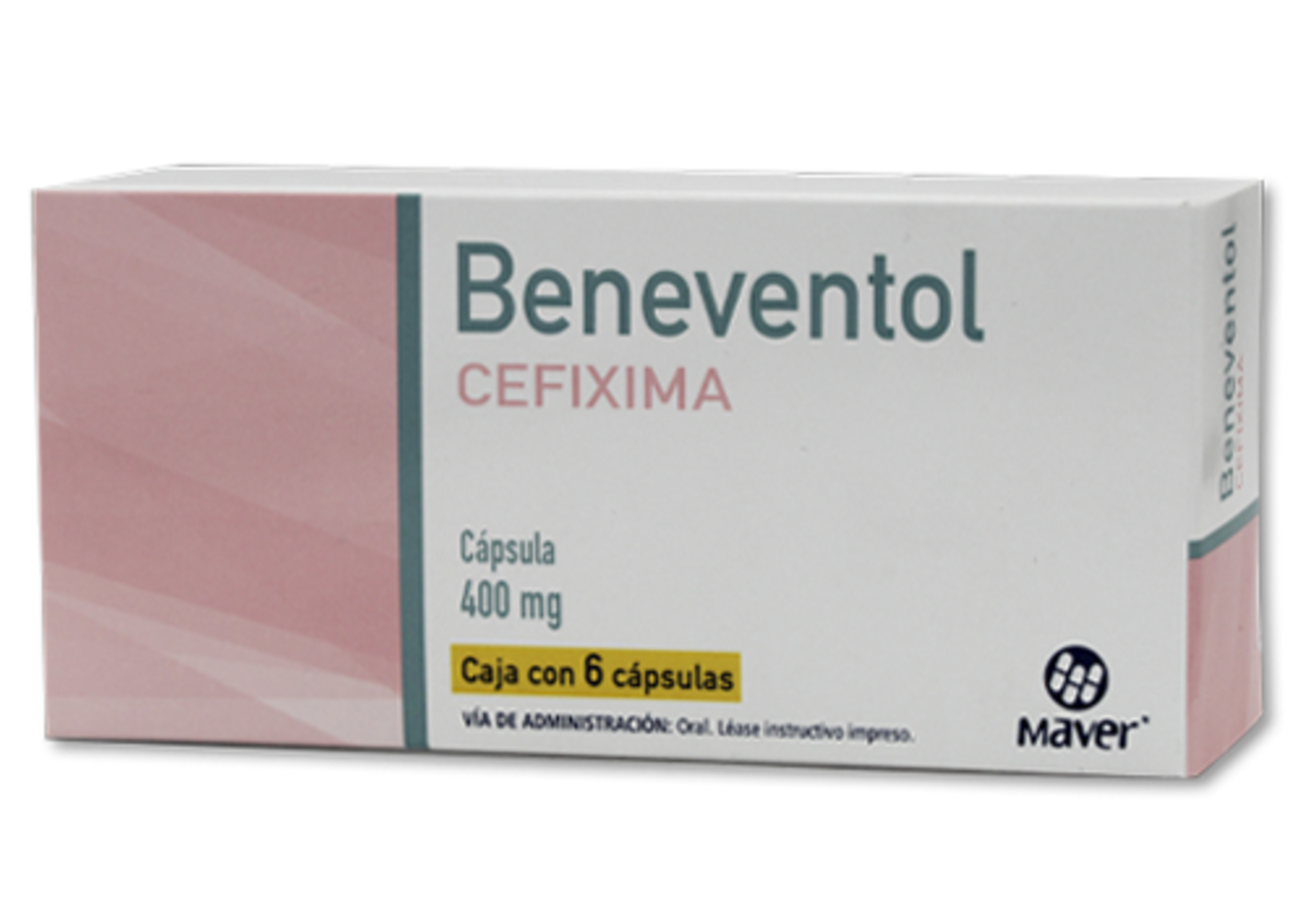 Beneventol Cefixima 400 Mg Con 6 Cápsulas