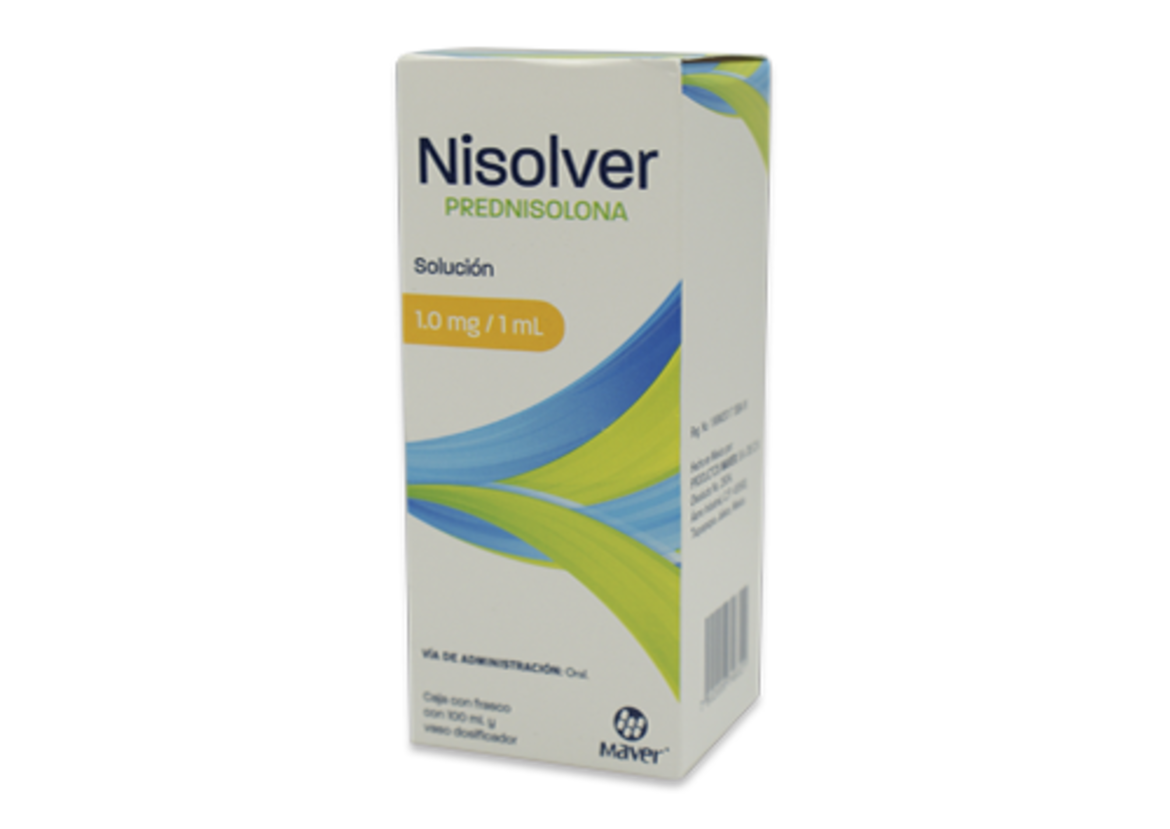 Nisolver 1 Mg Solución Con 100Ml