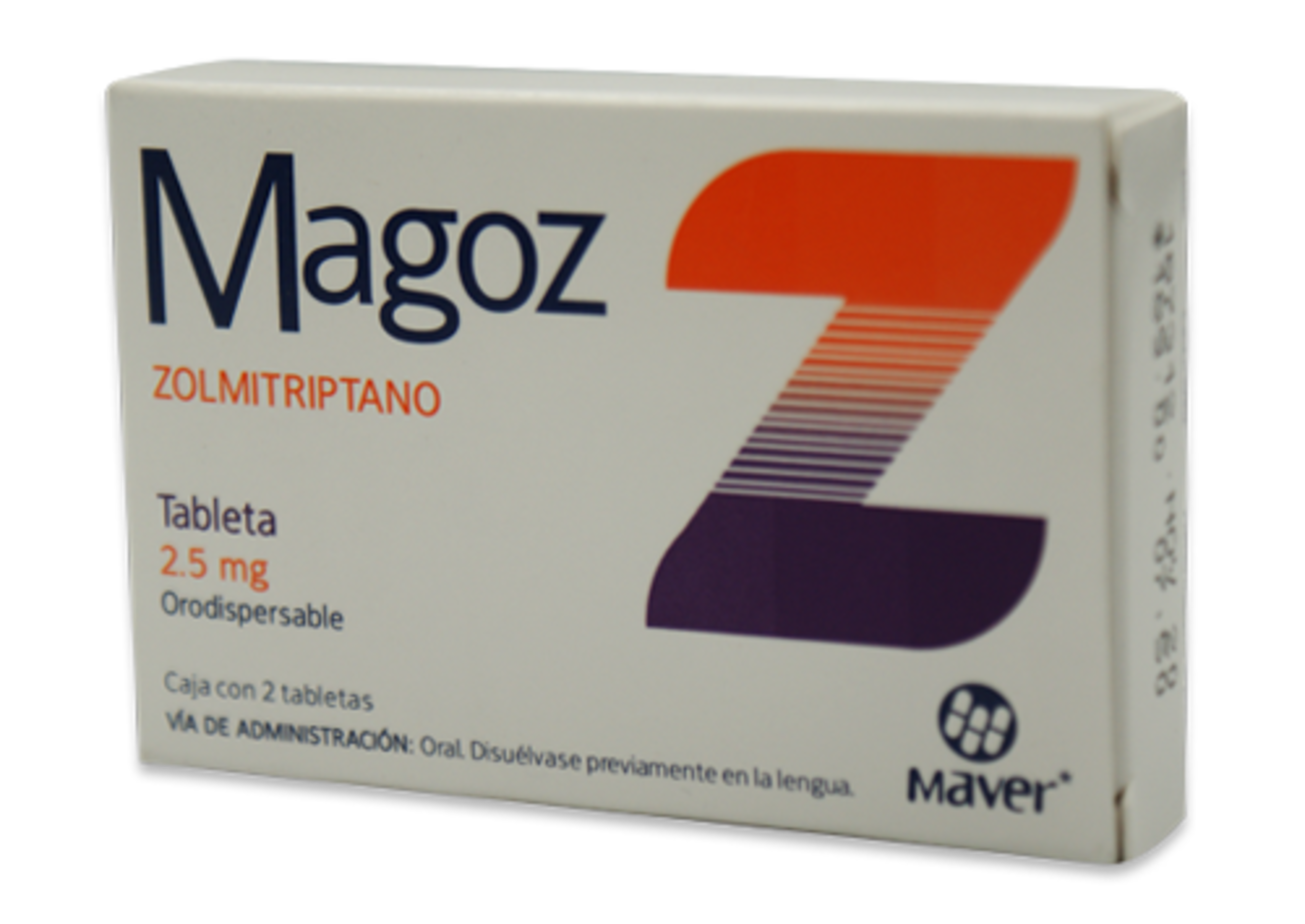 Magoz 2.5 Mg Con 2 Tabletas