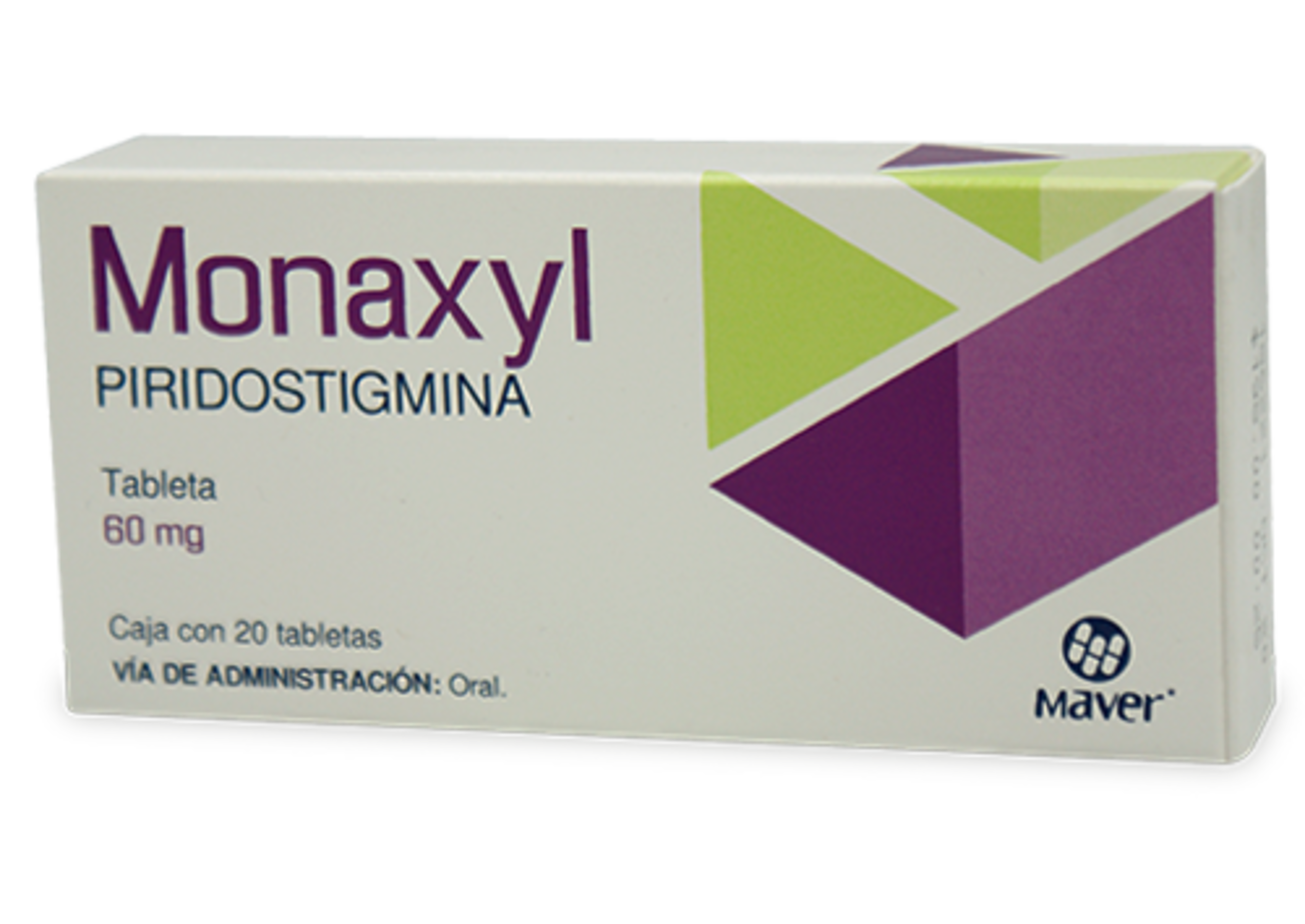 Monaxyl 60 Mg Con 20 Tabletas