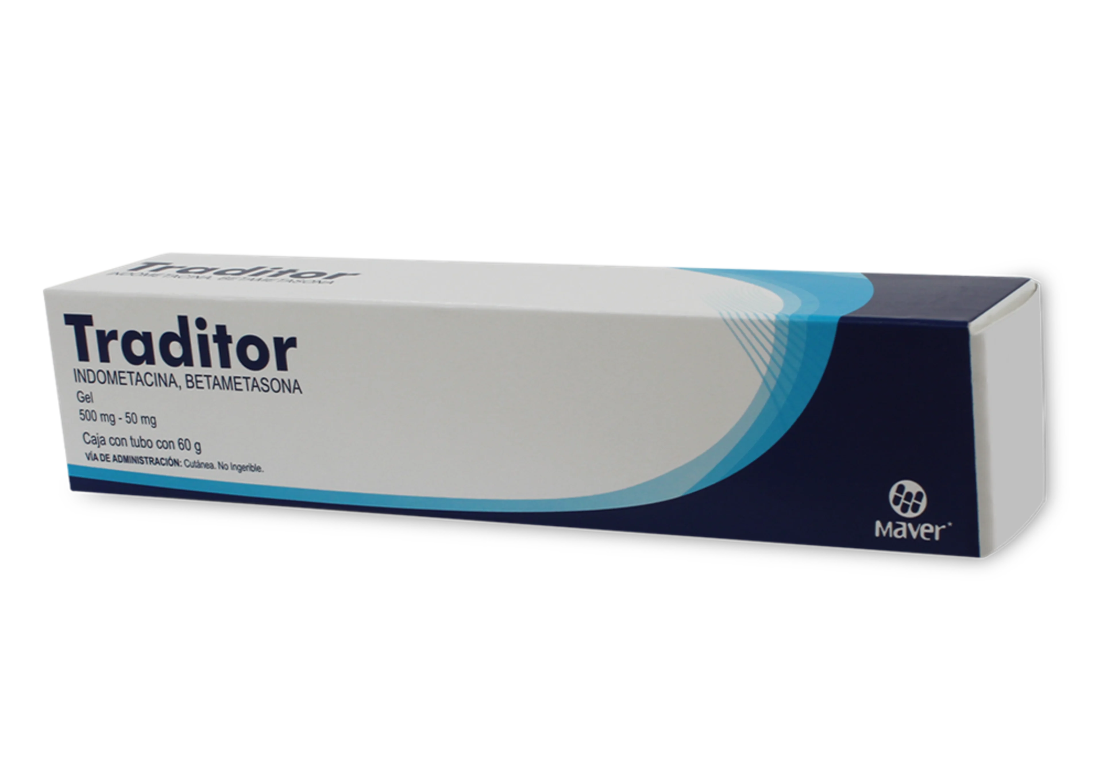 Traditor 500/50 Mg Gel Con 60 G
