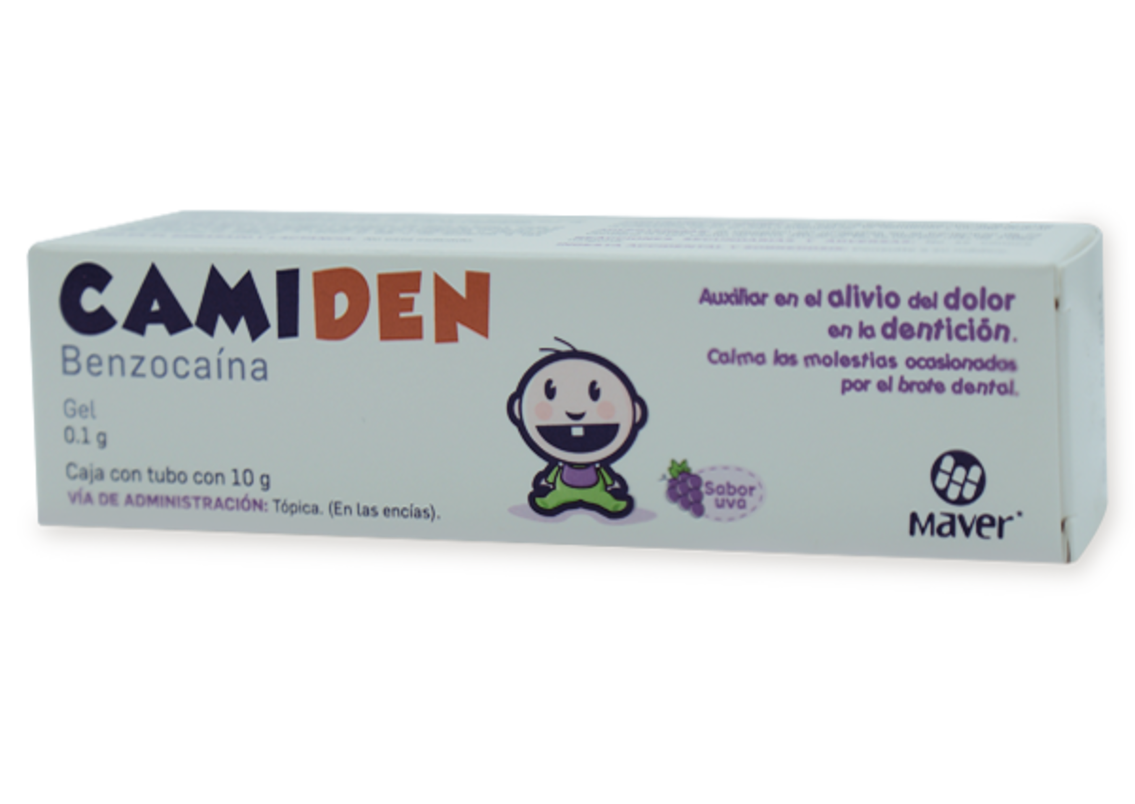 Camiden 0.1 G Gel Tubo 10 Gr