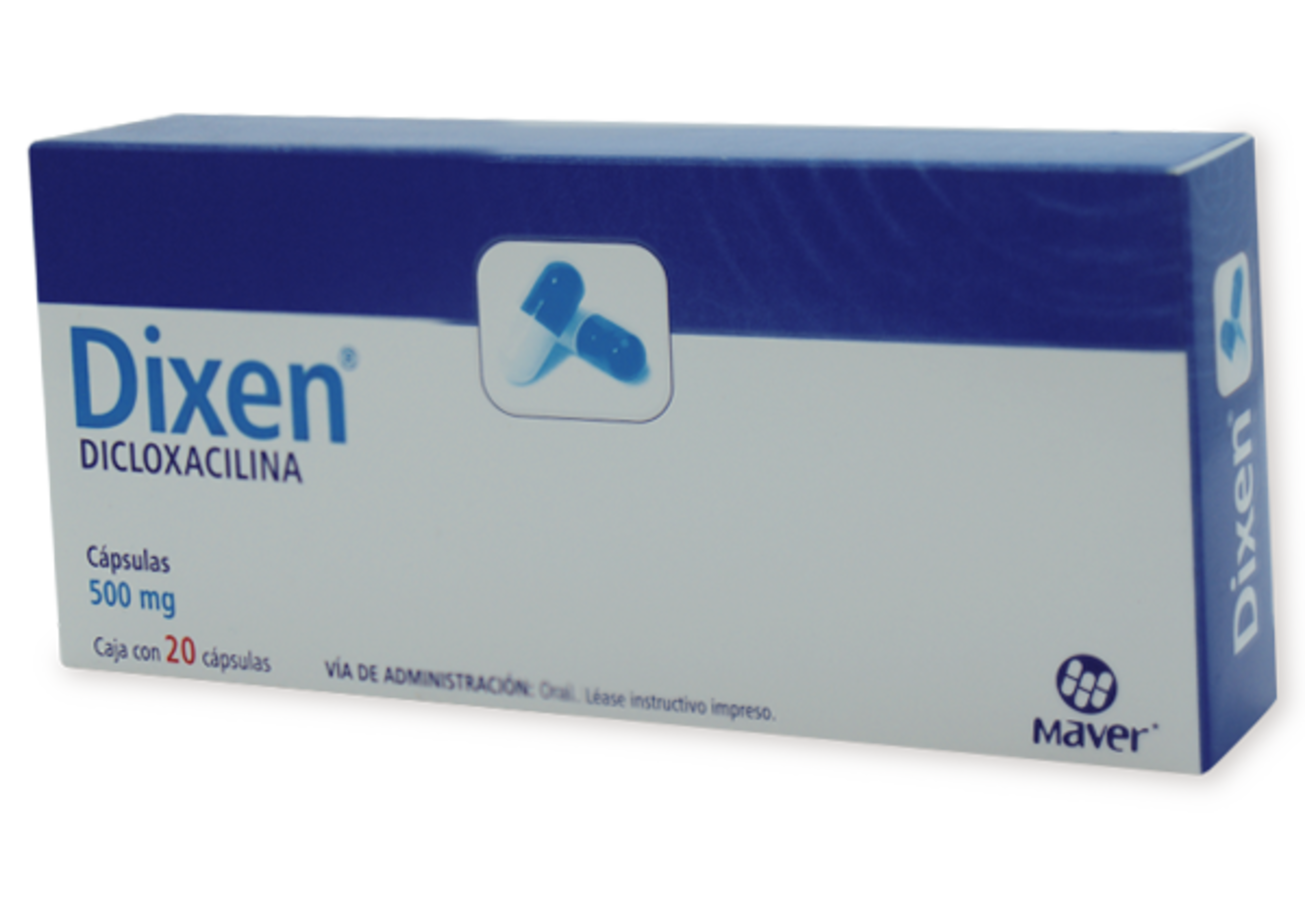 Dixen 500 Mg Con 20 Cápsulas