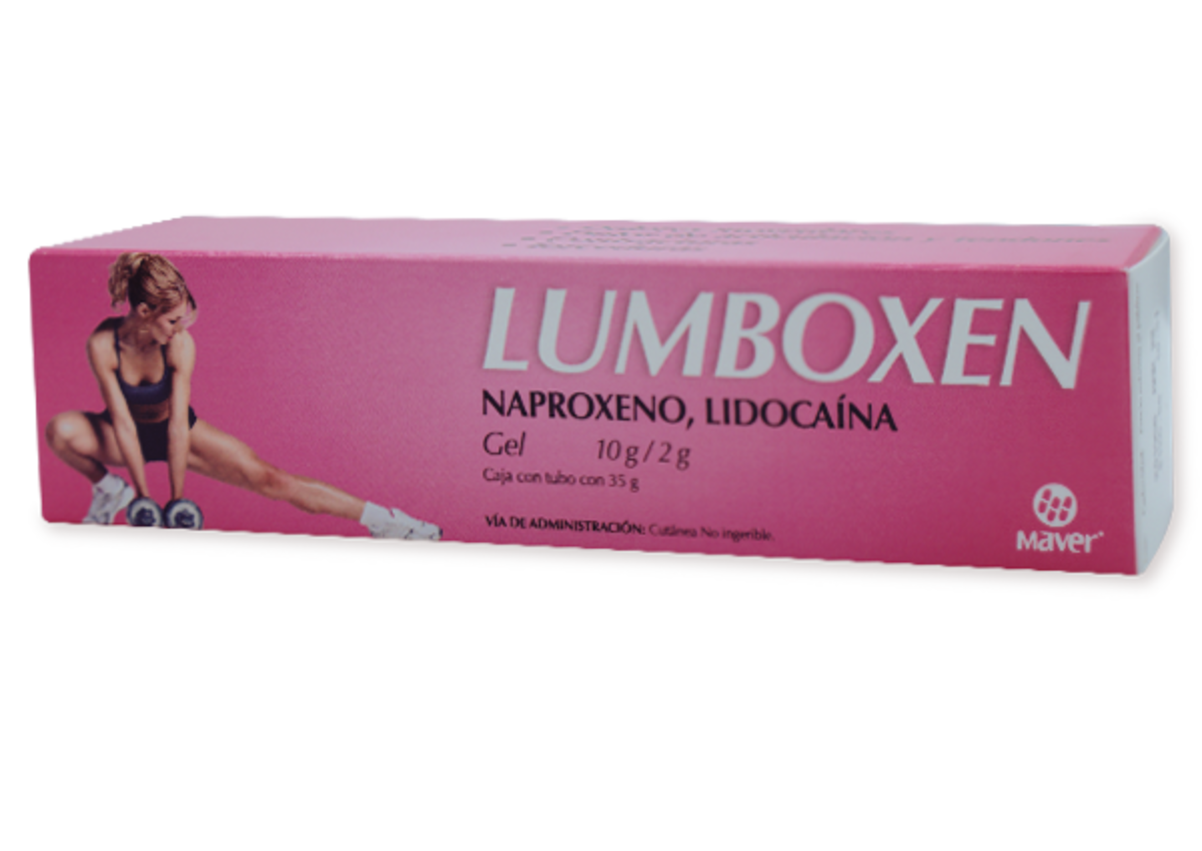 Lumboxen Naproxeno Lidocaina Gel Con 35 G