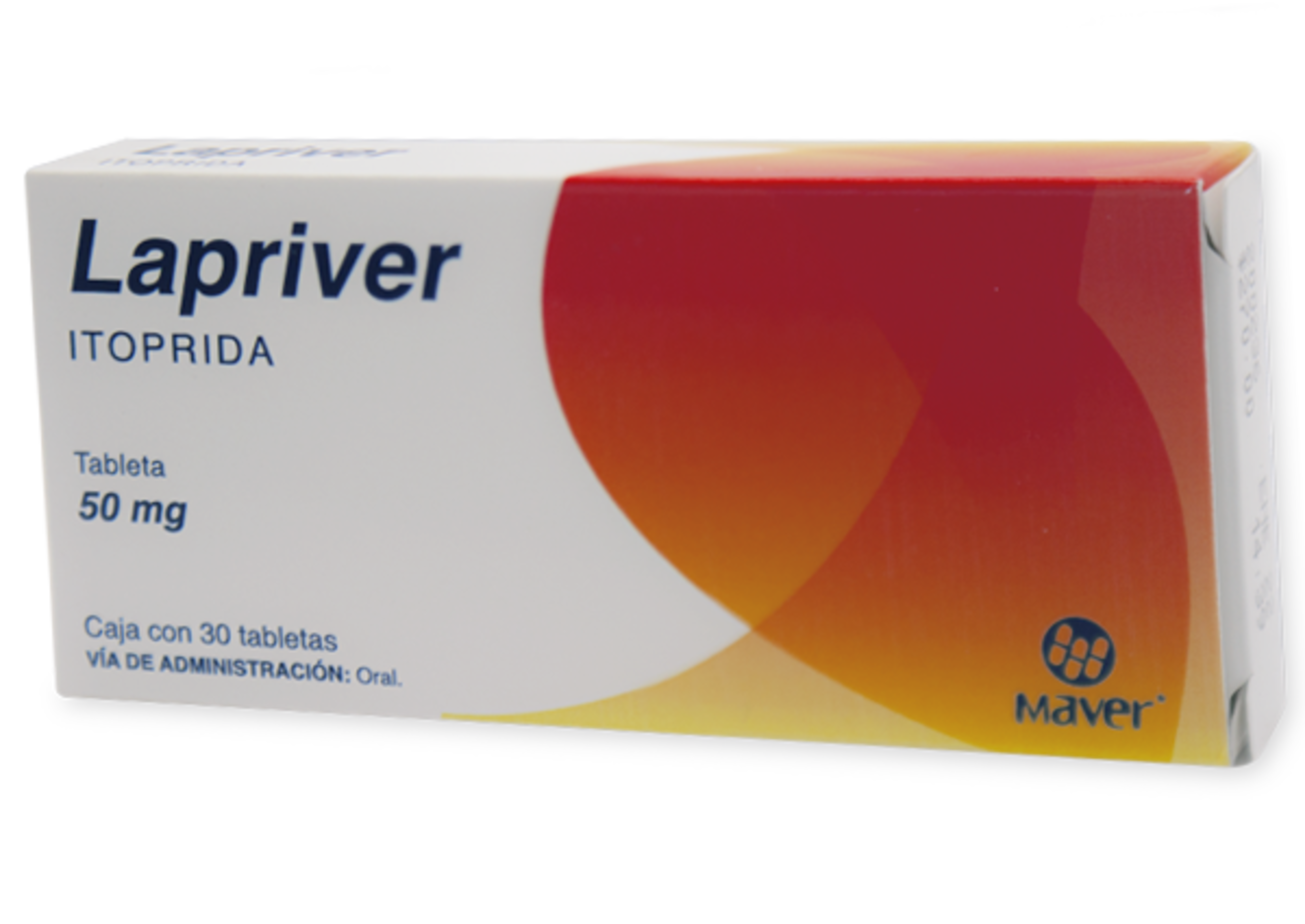 Lapriver 50 Mg Con 30 Tabletas