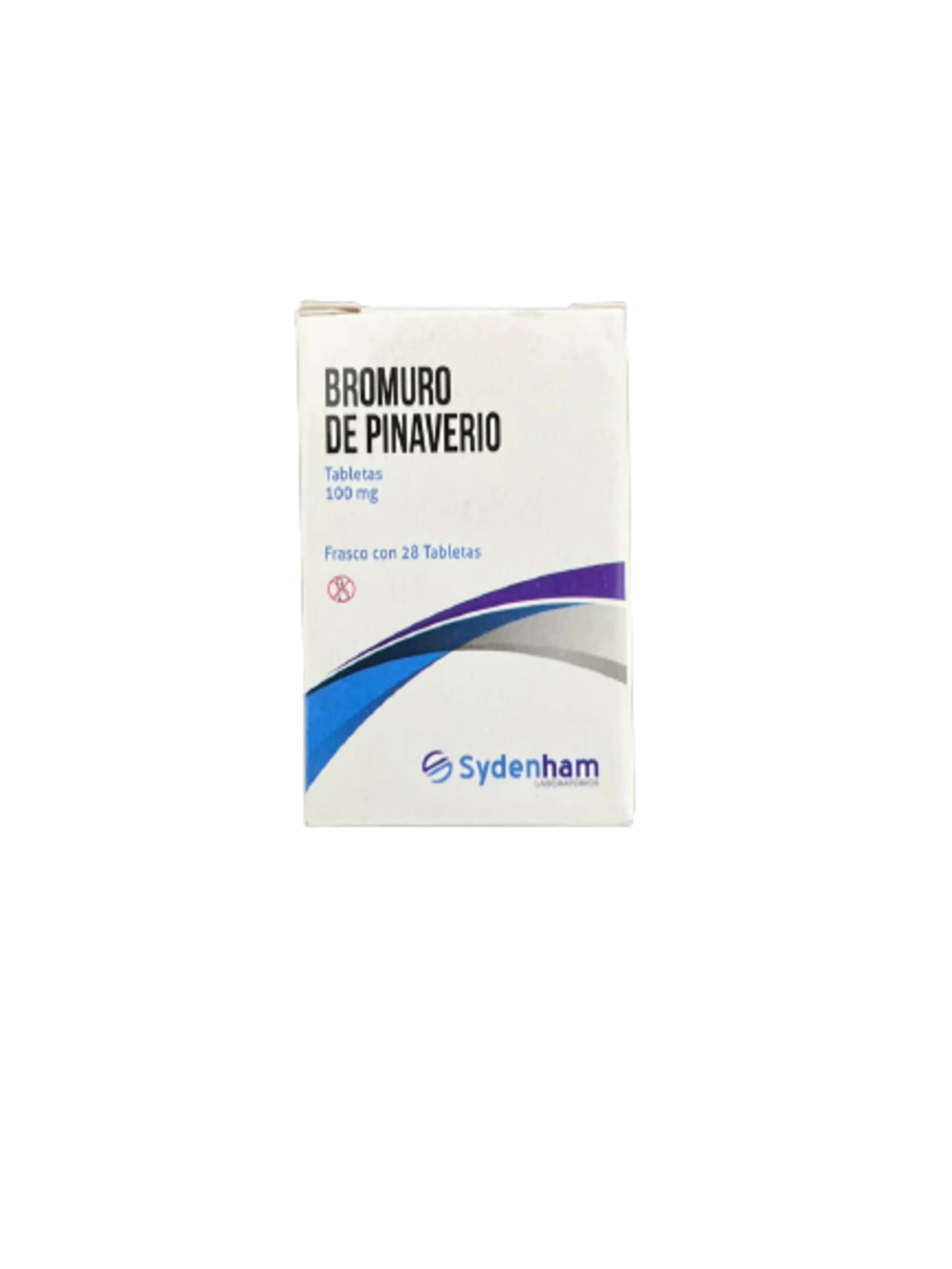 Bromuro De Pinaverio 100 Mg Con 28 Tabletas