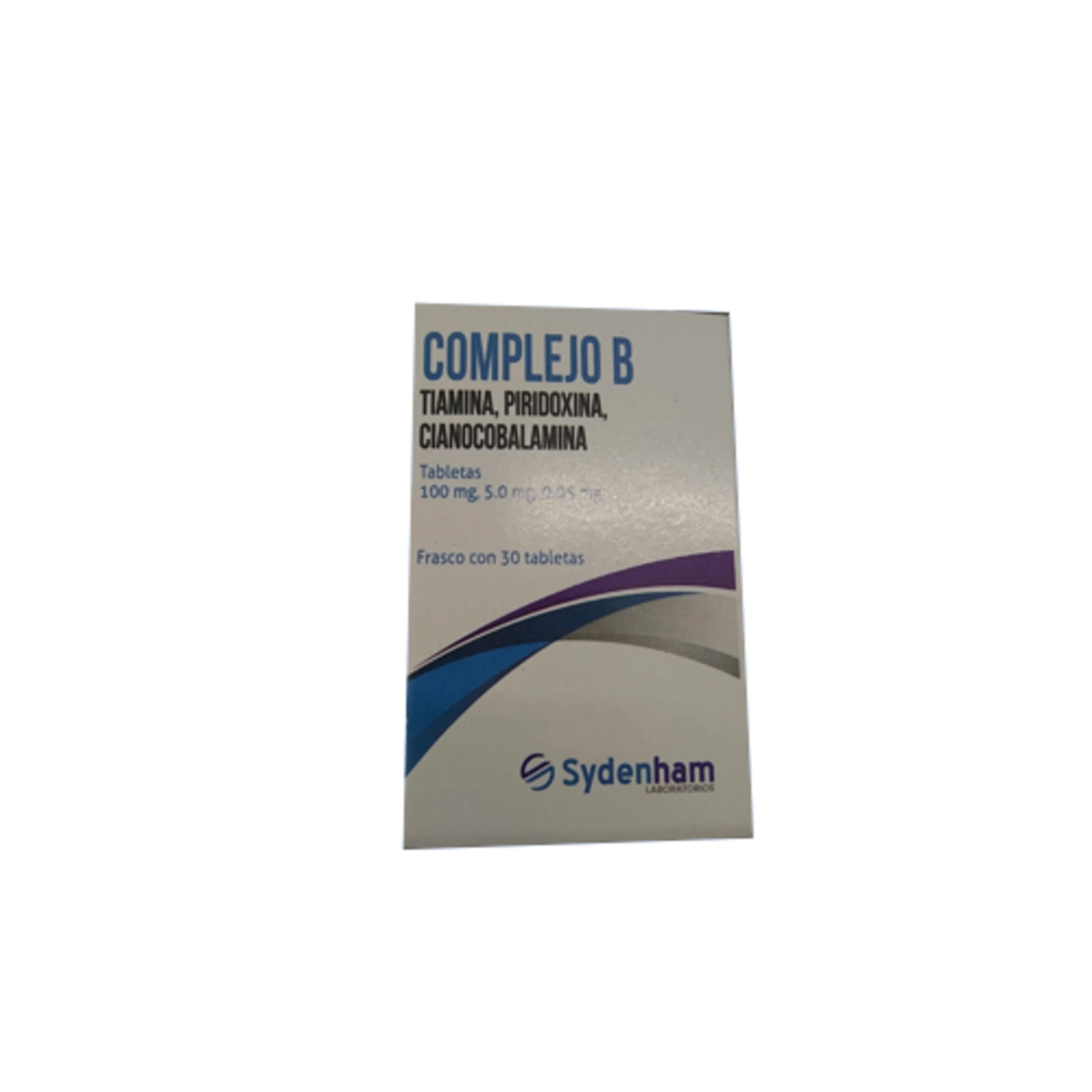 Complejo B con 30 Tabletas (Sydenham)