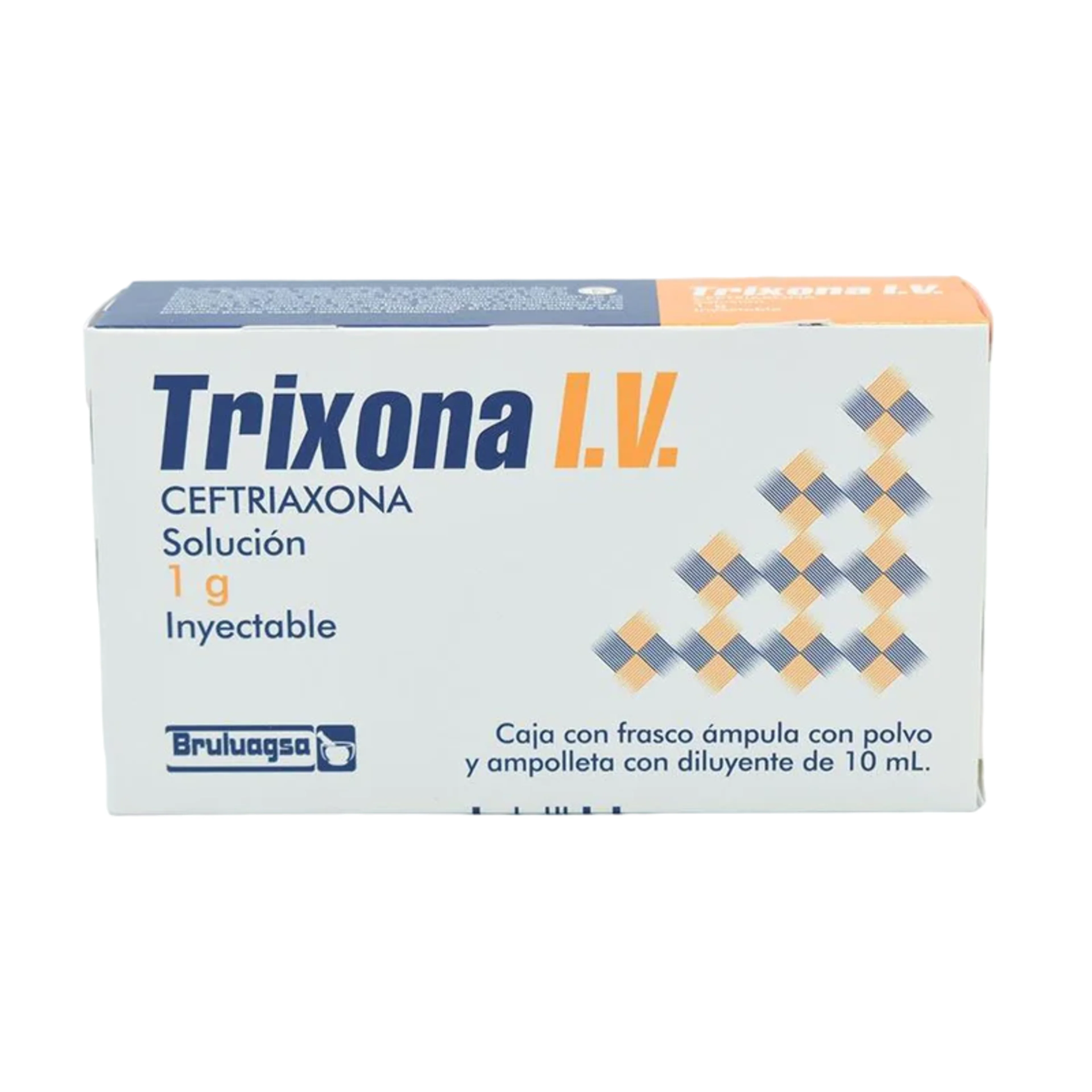Trixona Iv Ceftriaxona 1 G Con 1 Frasco Ámpula