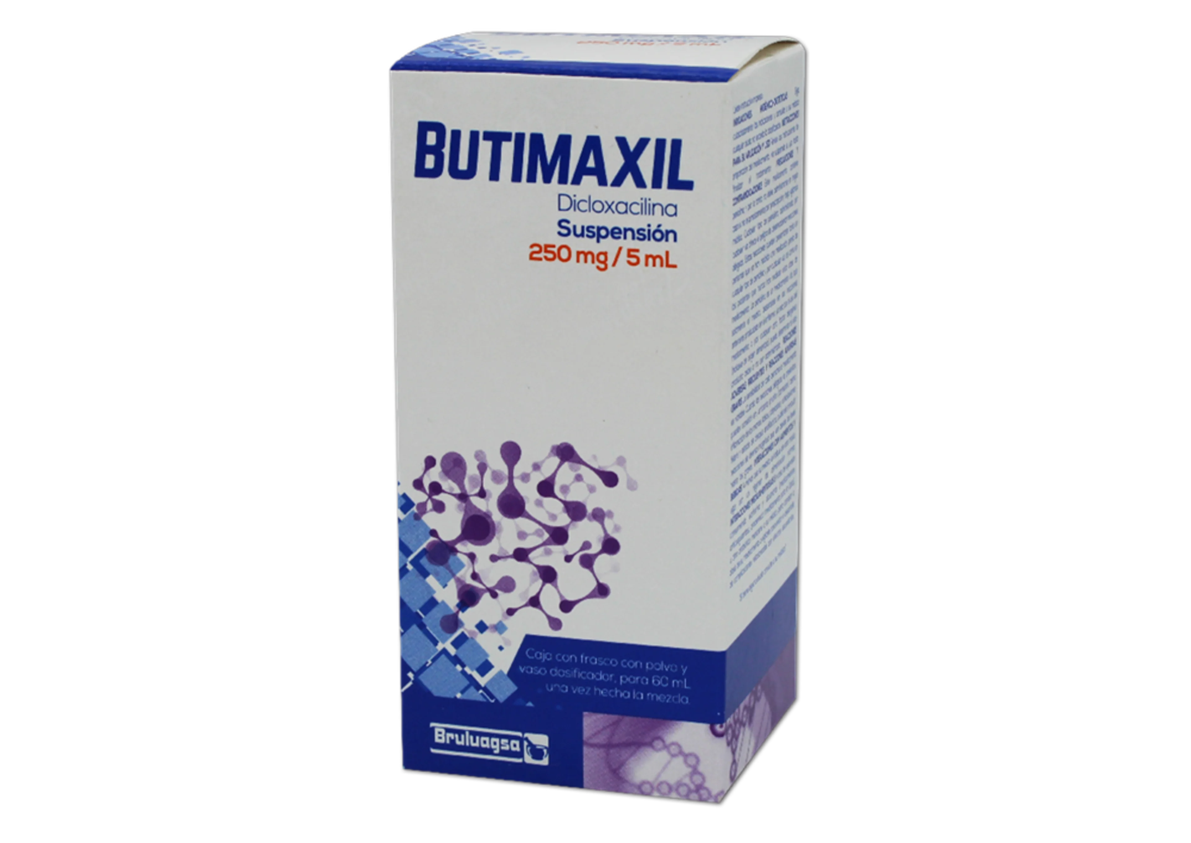 Butimaxil Dicloxacilina 250 Mg Suspensión Con 60 Ml