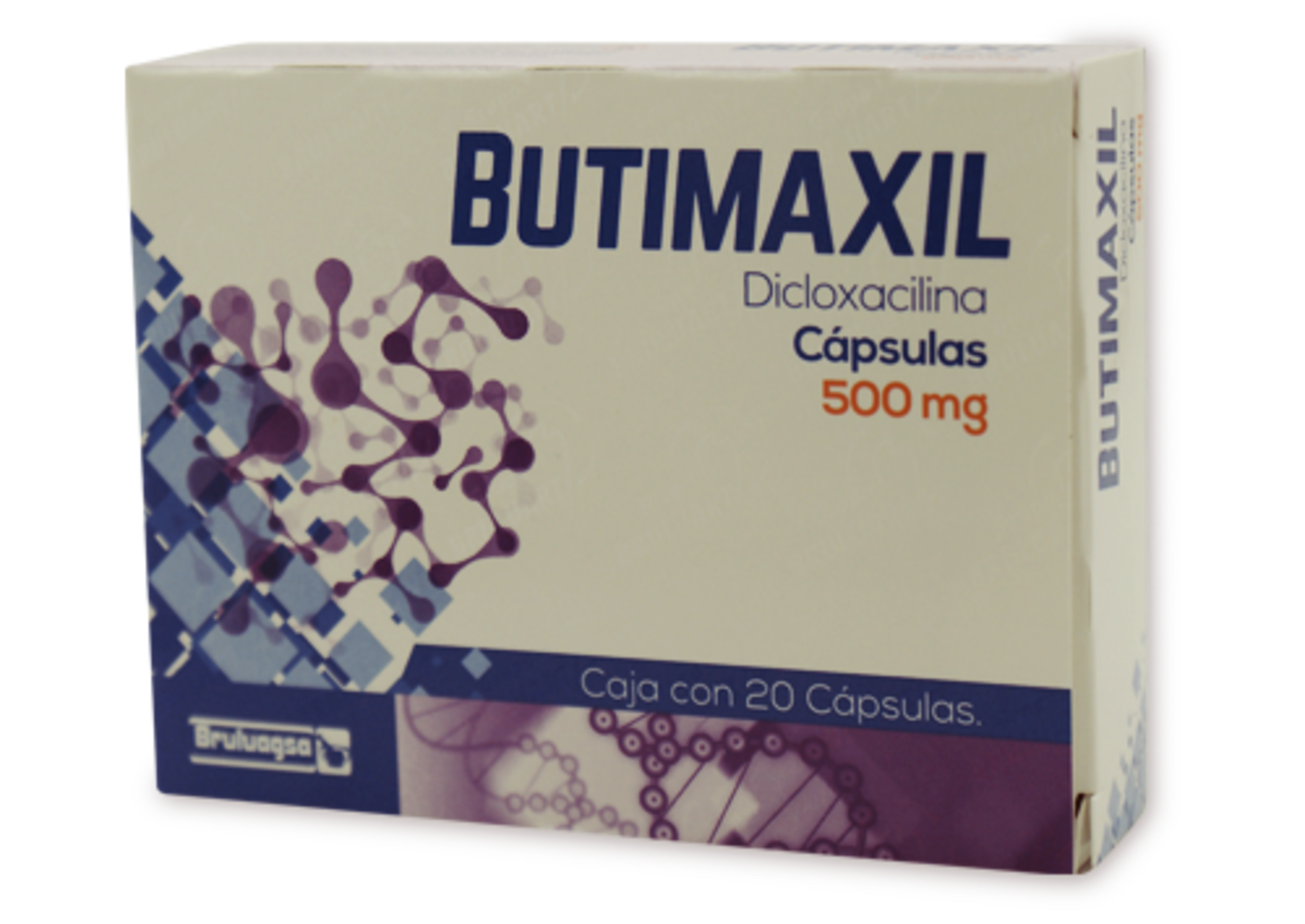 Butimaxil Dicloxacilina 500 Mg Con 20 Cápsulas