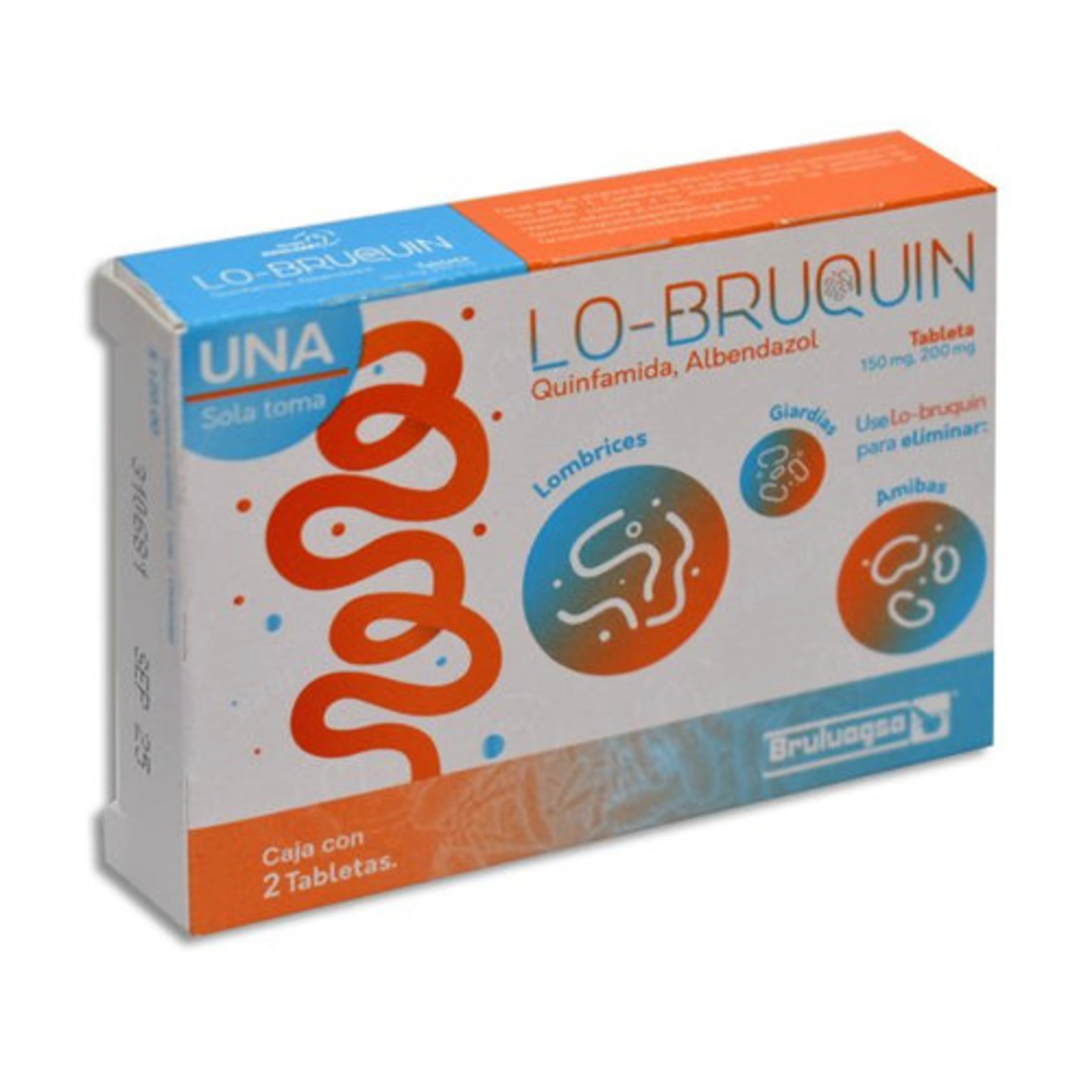 Lobruquin 150 Mg/200 Mg Con 2 Tabletas