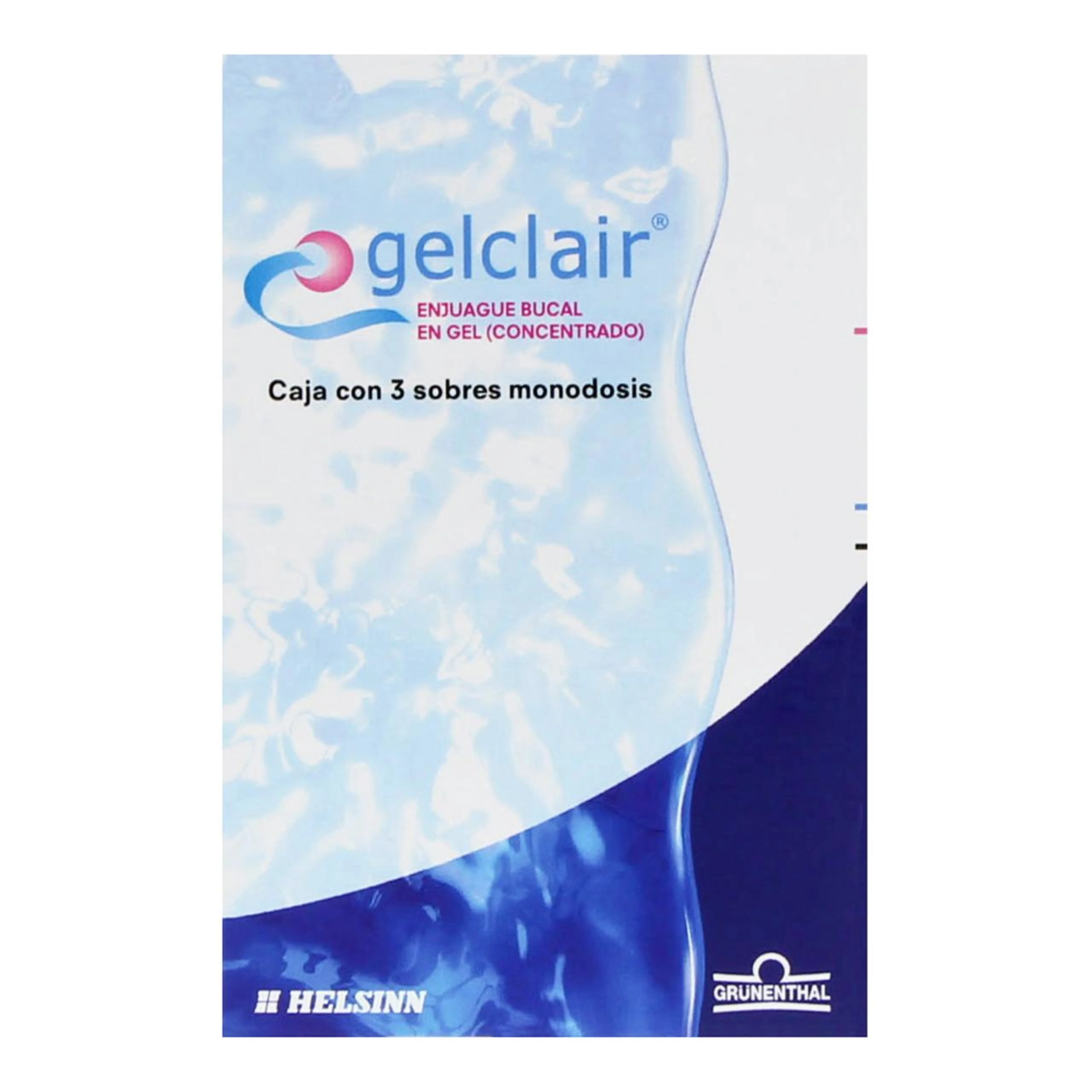 Gelclair Enjuague Bucal En Gel Con 3 Sobres
