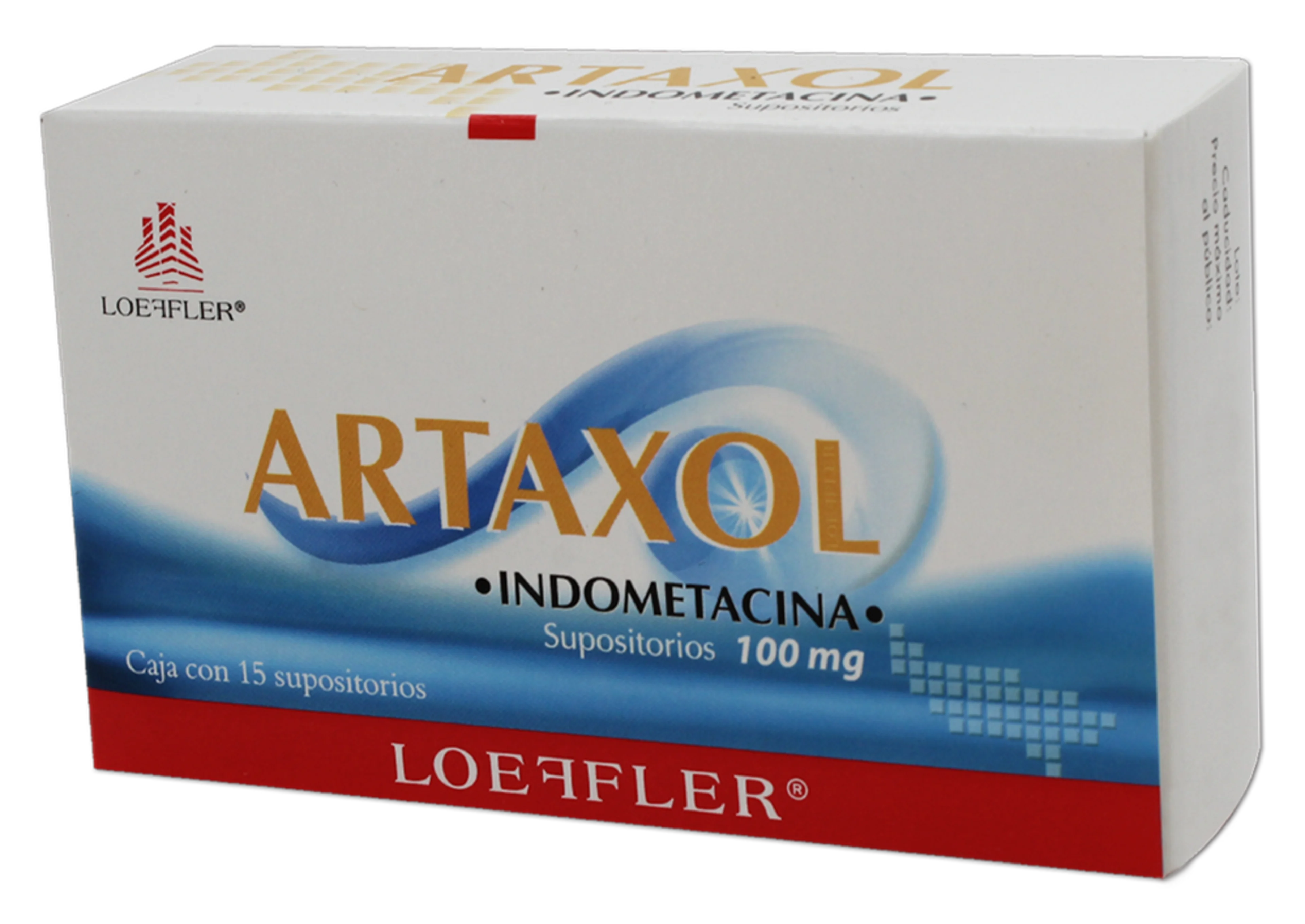 Artaxol 100 Mg Con 15 Supositorios