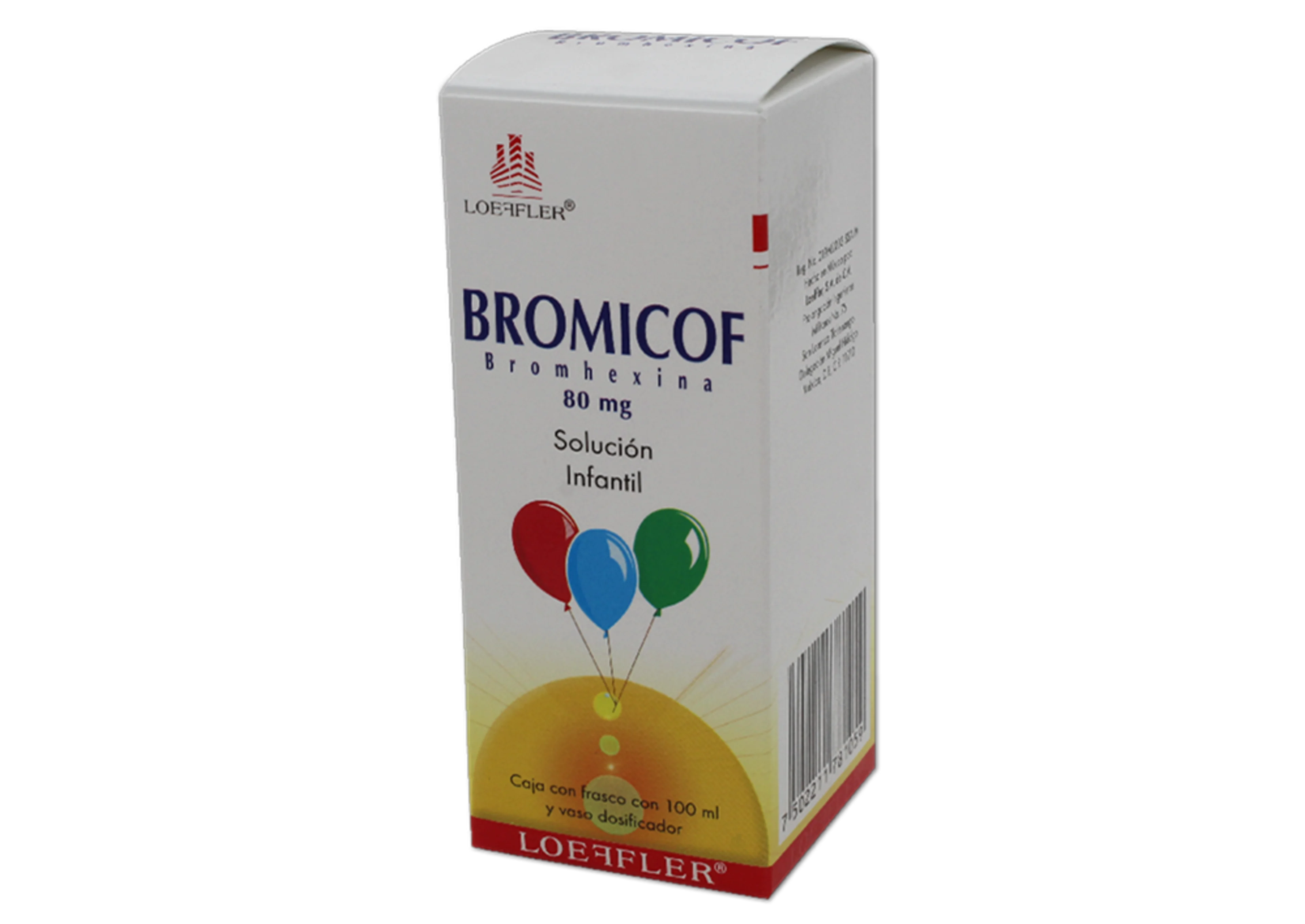 Bromicof Infantil 80 Mg Con 100 Ml Solución Infantil