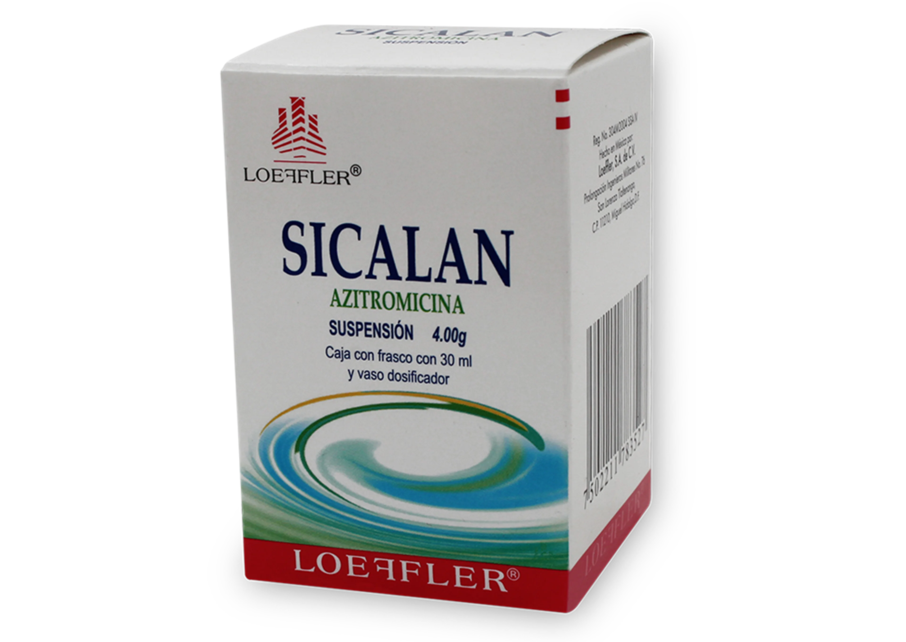 Sicalan Azitromicina 4 G Suspensión Con 30 Ml