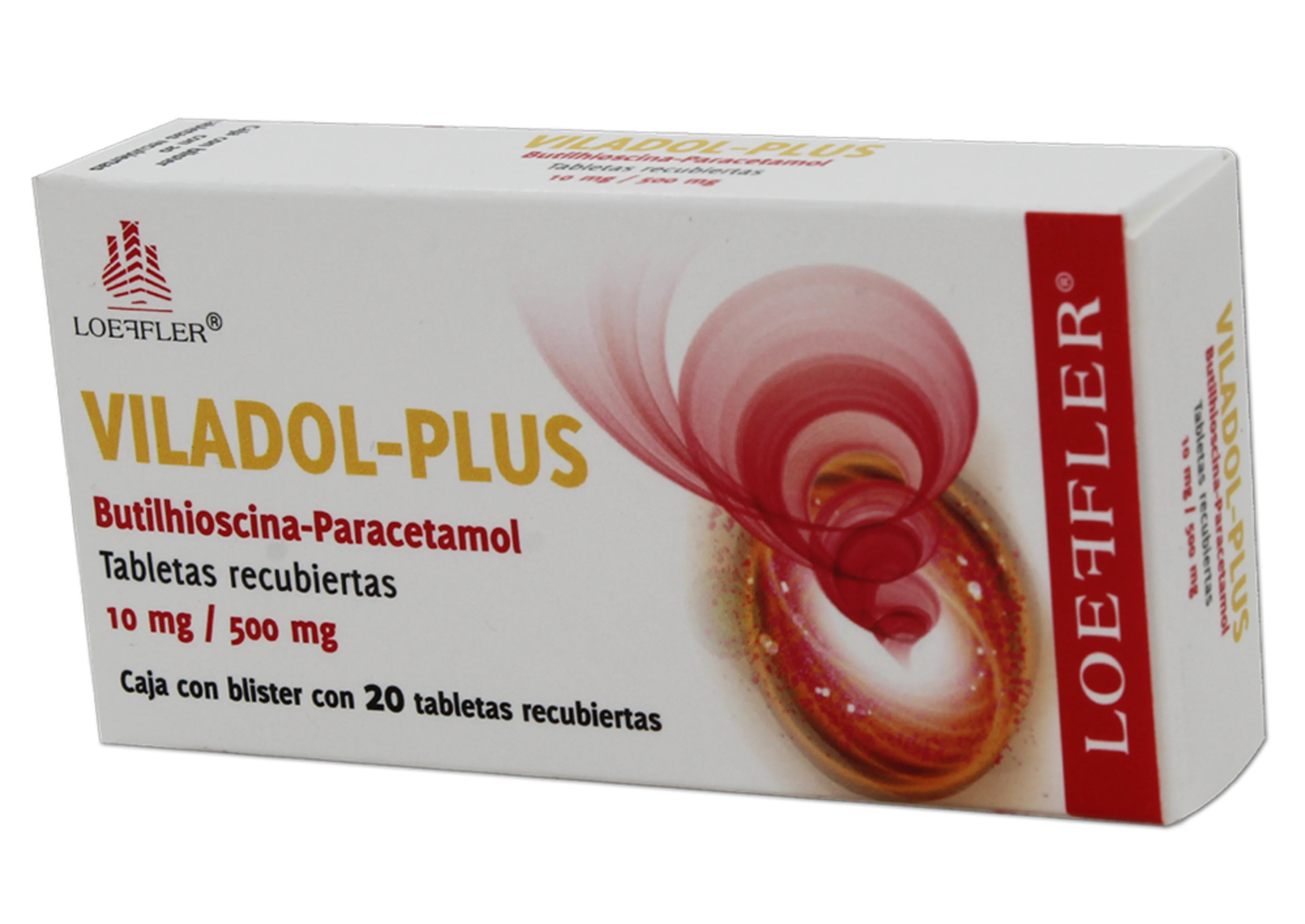 Viladol-Plus 10/500 Mg Con 20 Tabletas