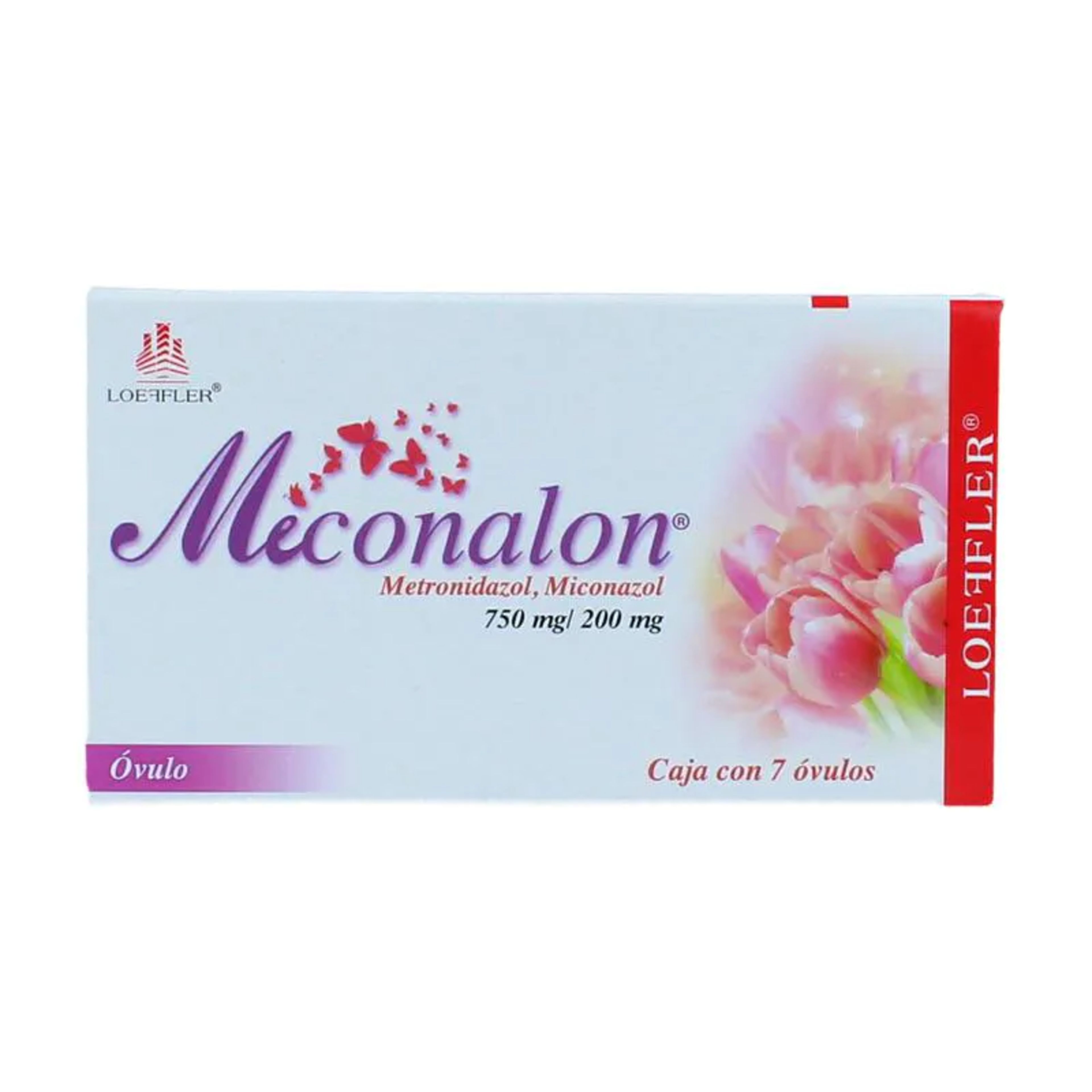Meconalon 750/200 Mg Con 7 Óvulos