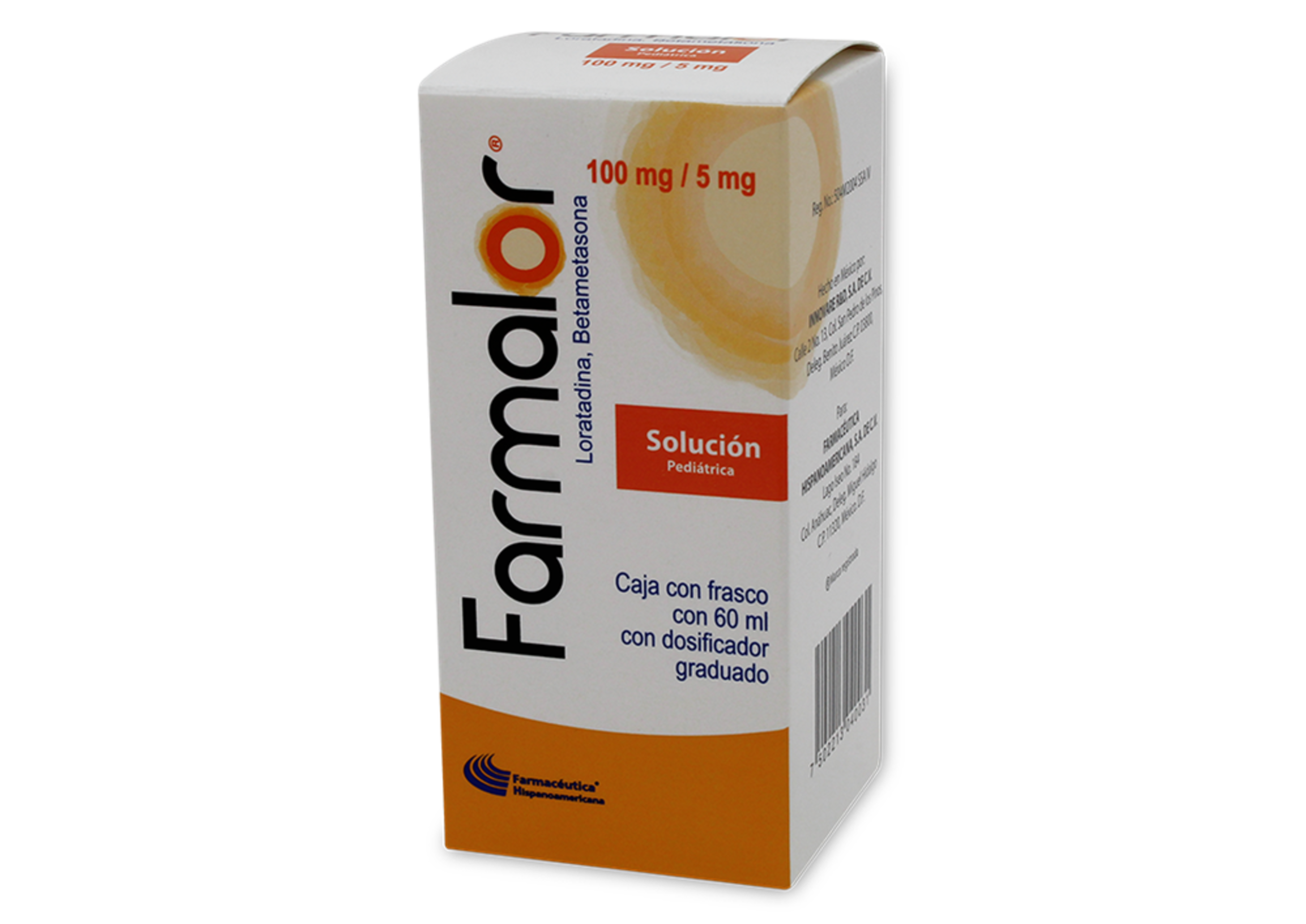 Farmalor 100 Mg Solución 60 Ml