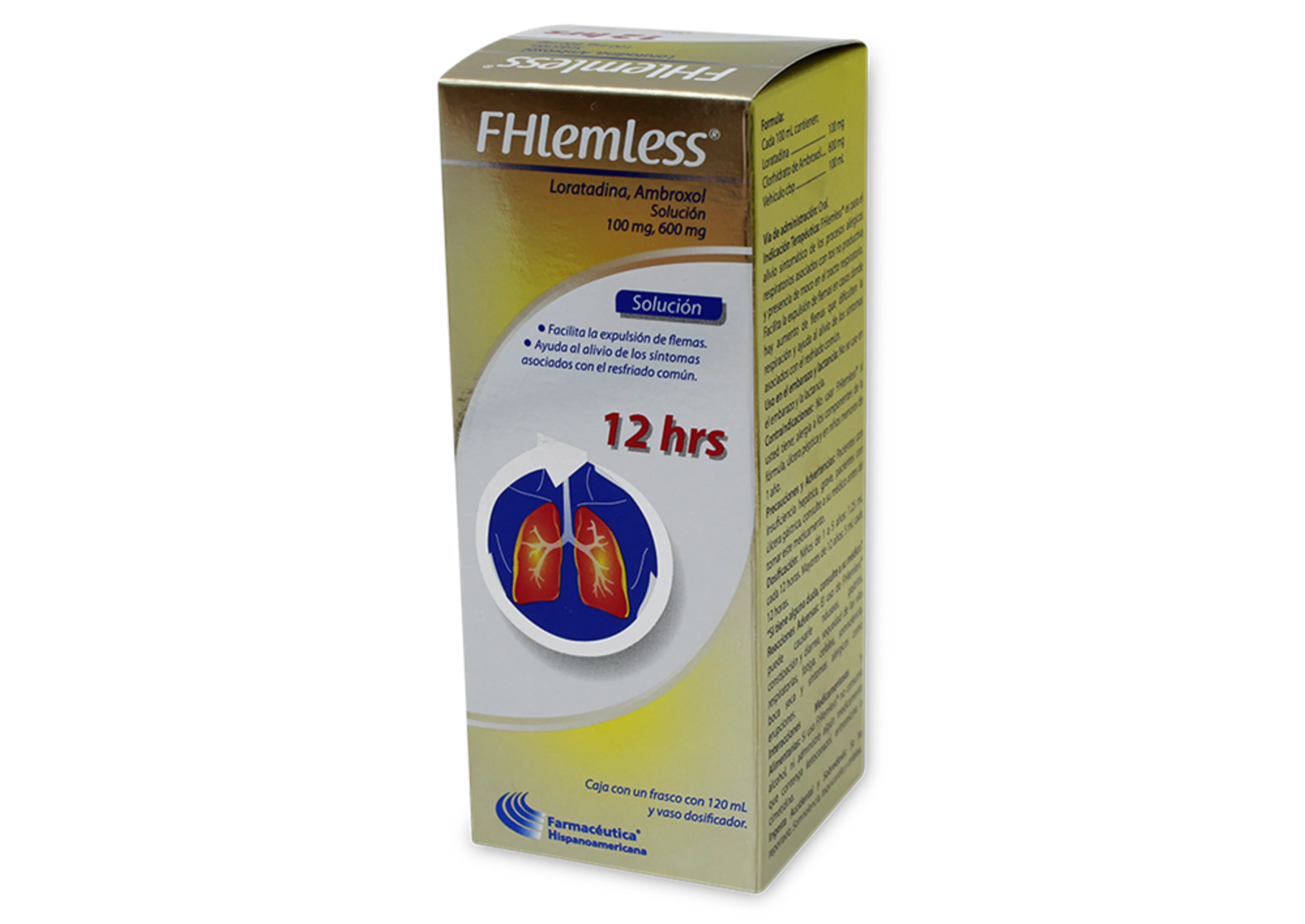 Fhlemess 100/600 Mg Solución Oral Con 120 Ml
