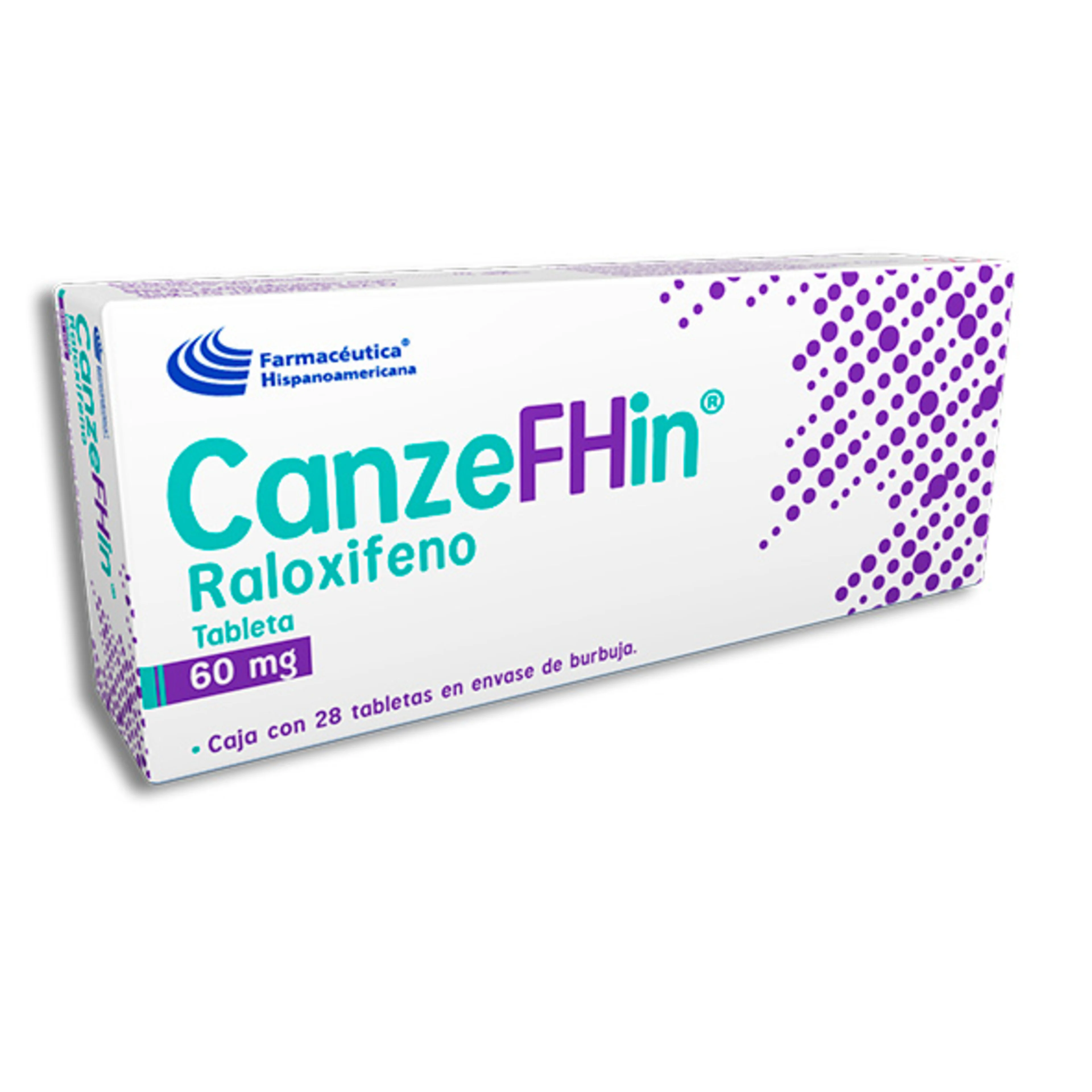 Canzefhin 60 Mg Con 28 Tabletas