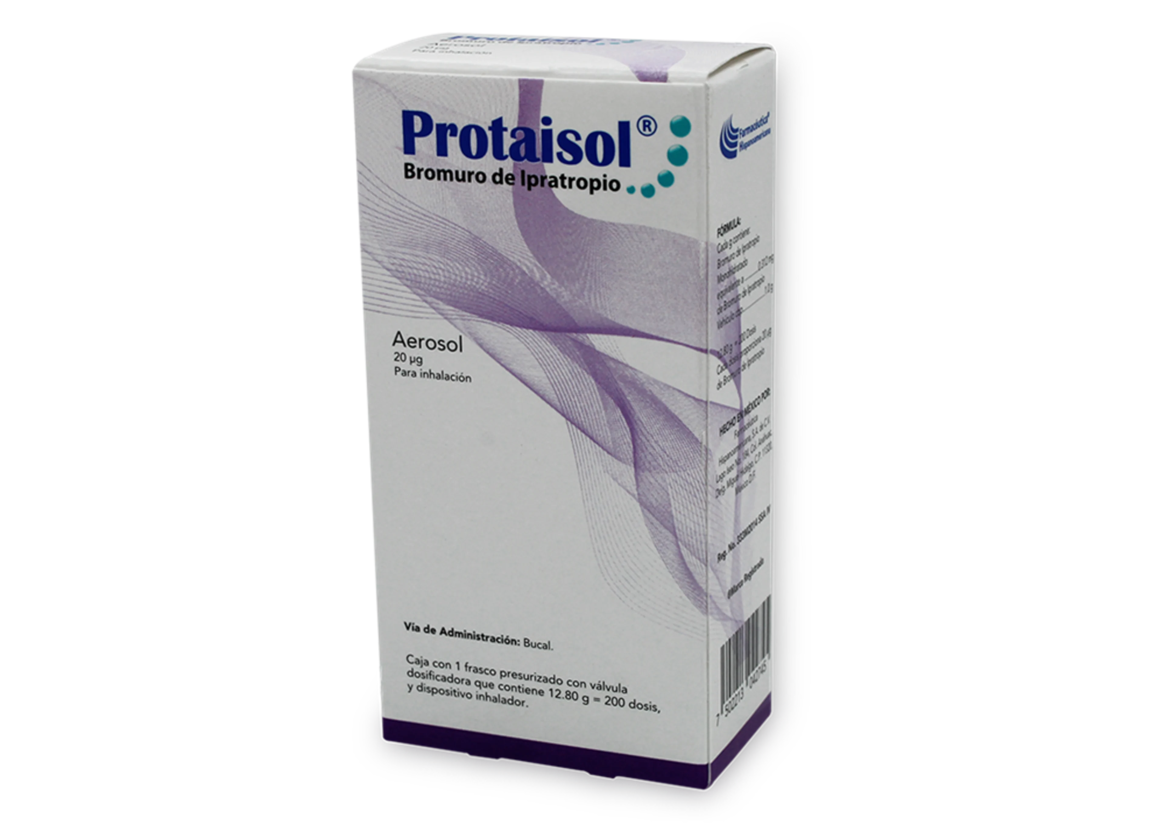 Protaisol 20 Mcg Solución Para Inhalación En Aerosol 200 Dosis