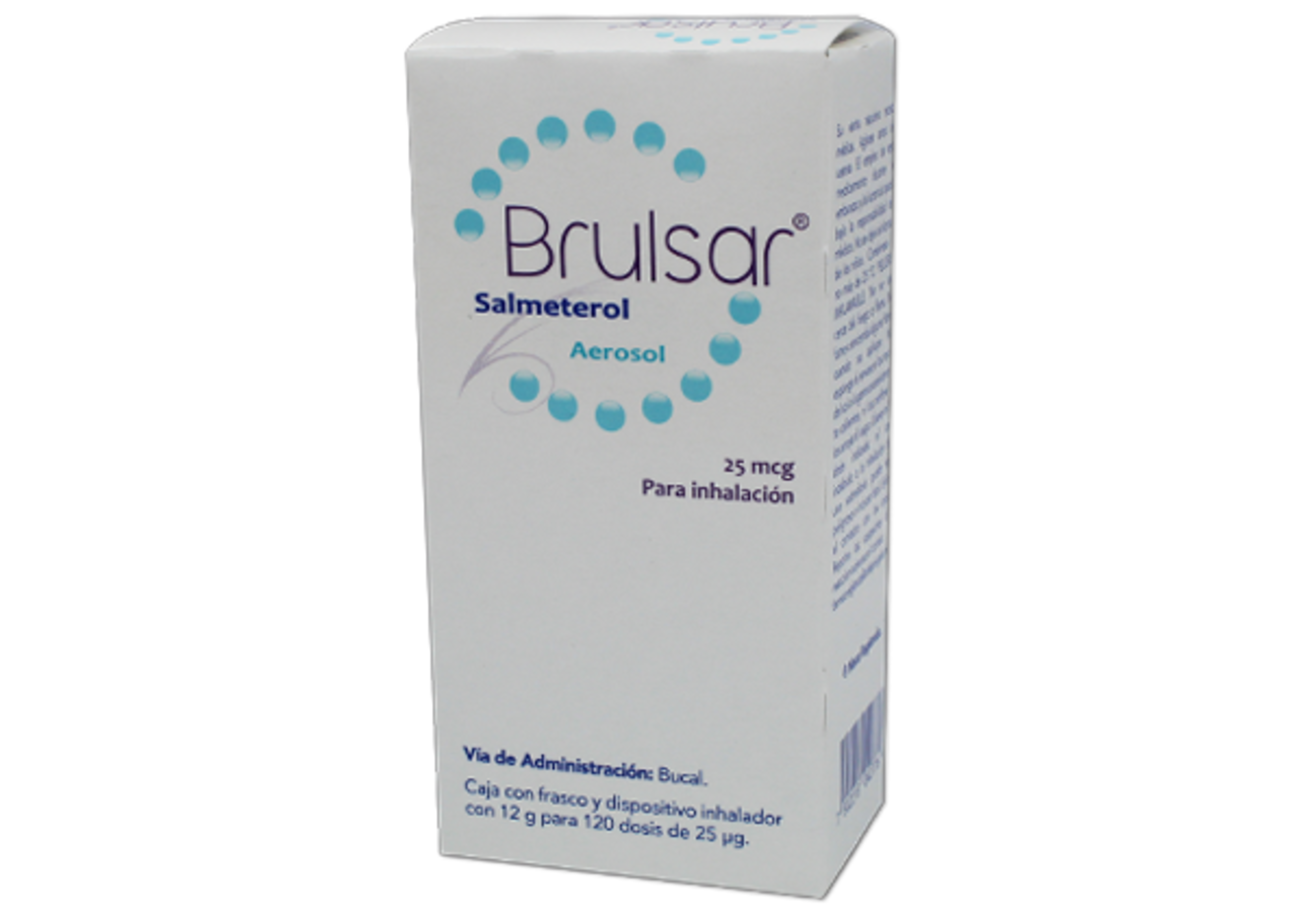 Brulsar 25 Mcg Aerosol Para Inhalación Con 120 Dosis