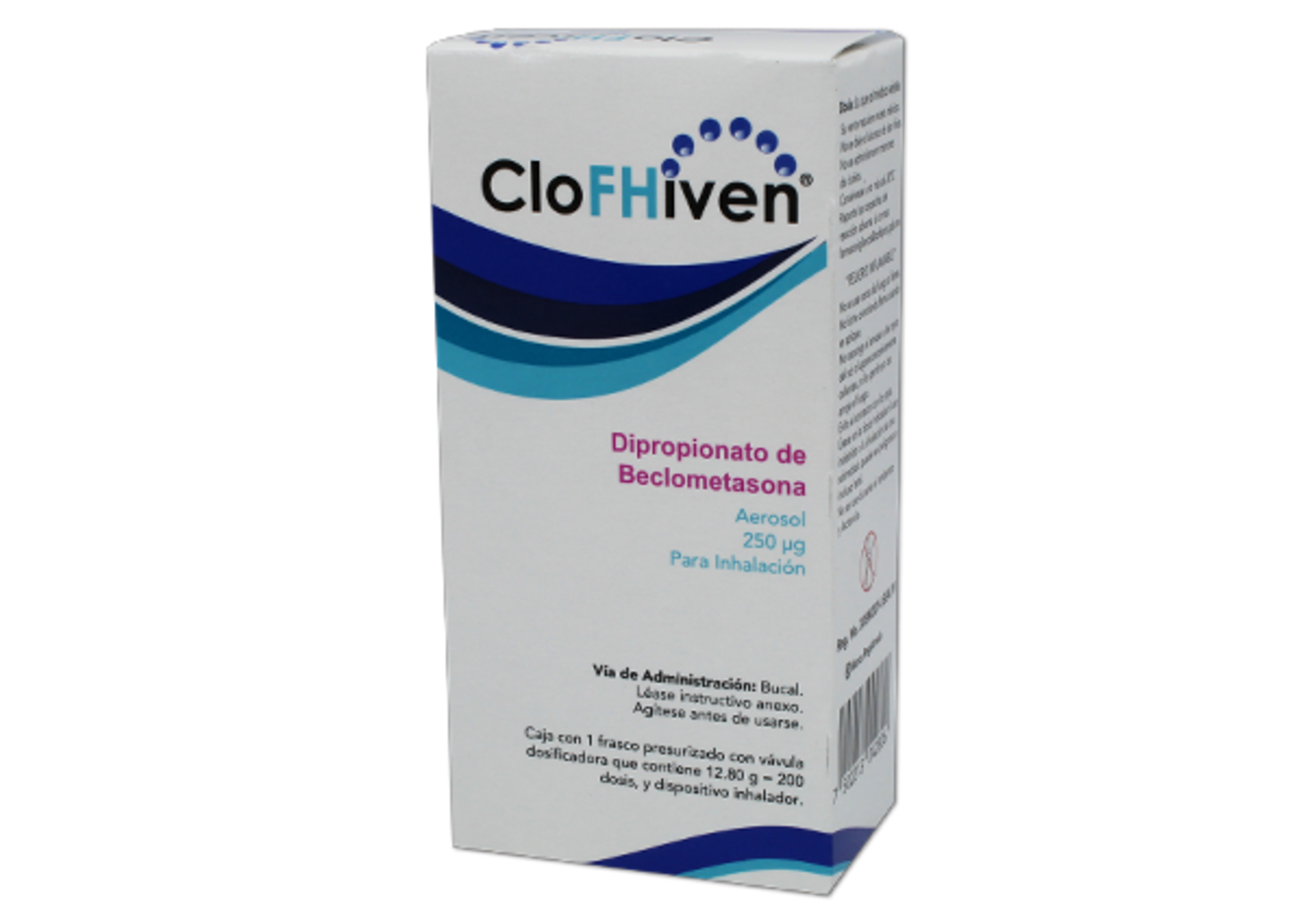 Clofhiven 250 Mcg Solución Para Inhalación En Aerosol 200 Dosis