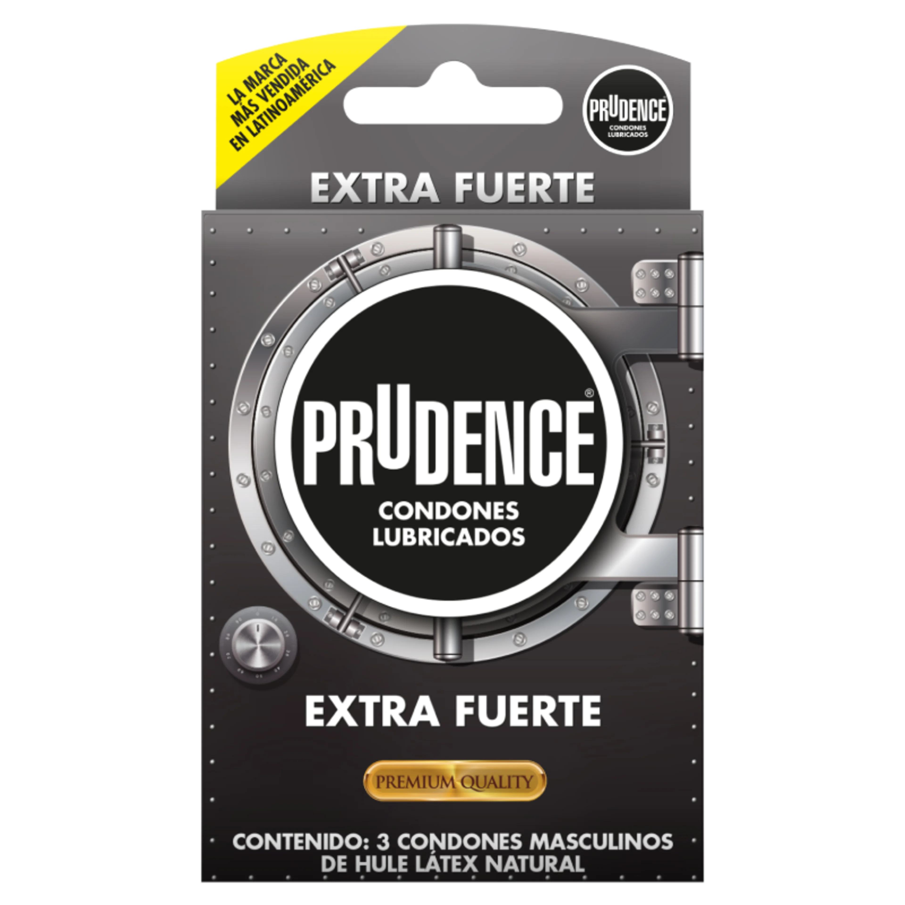 Prudence Condones Extra Fuerte Con 3 Piezas